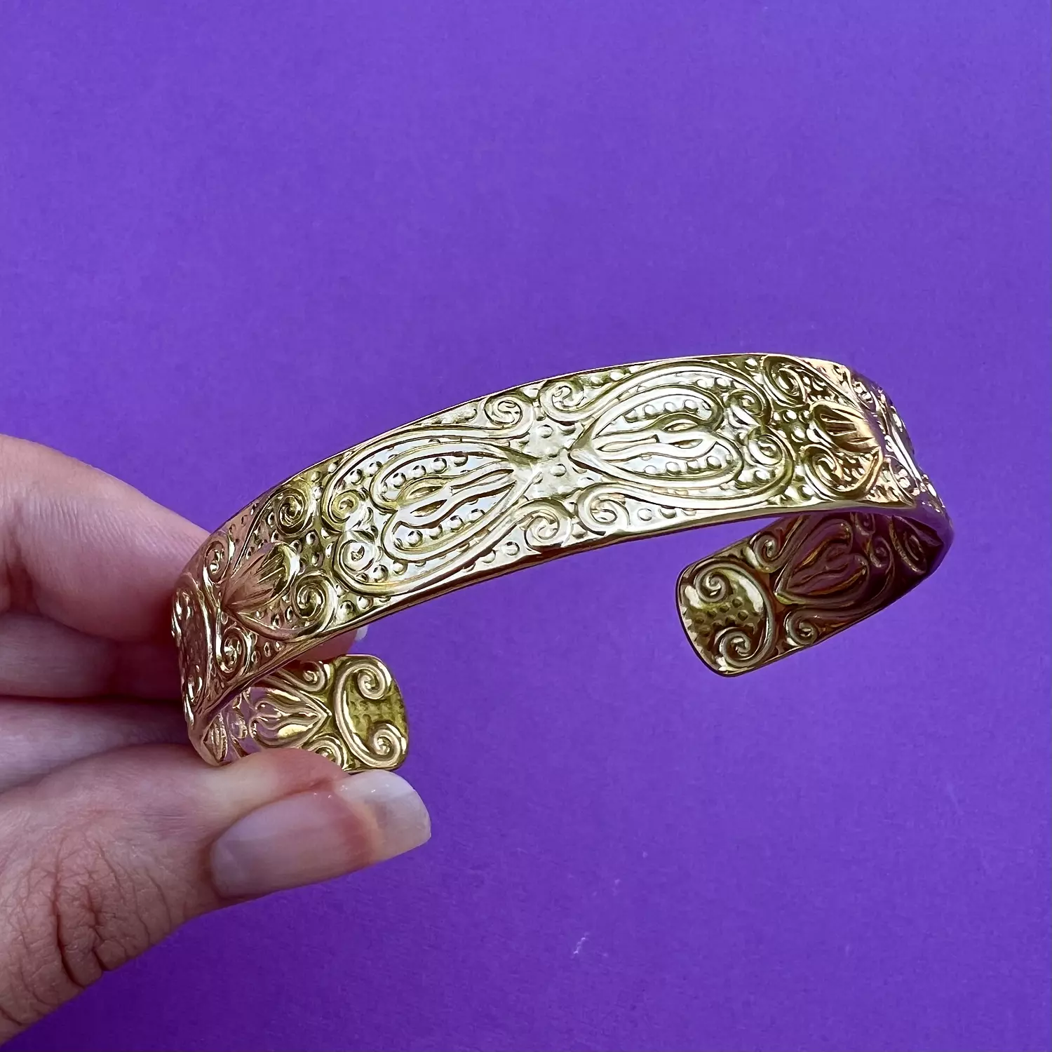 Roman Godess Bangle  hover image
