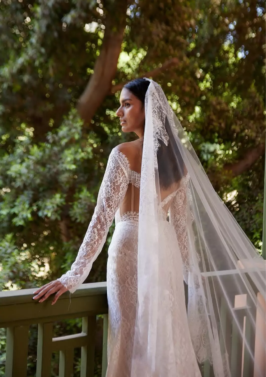 French Lace Veil