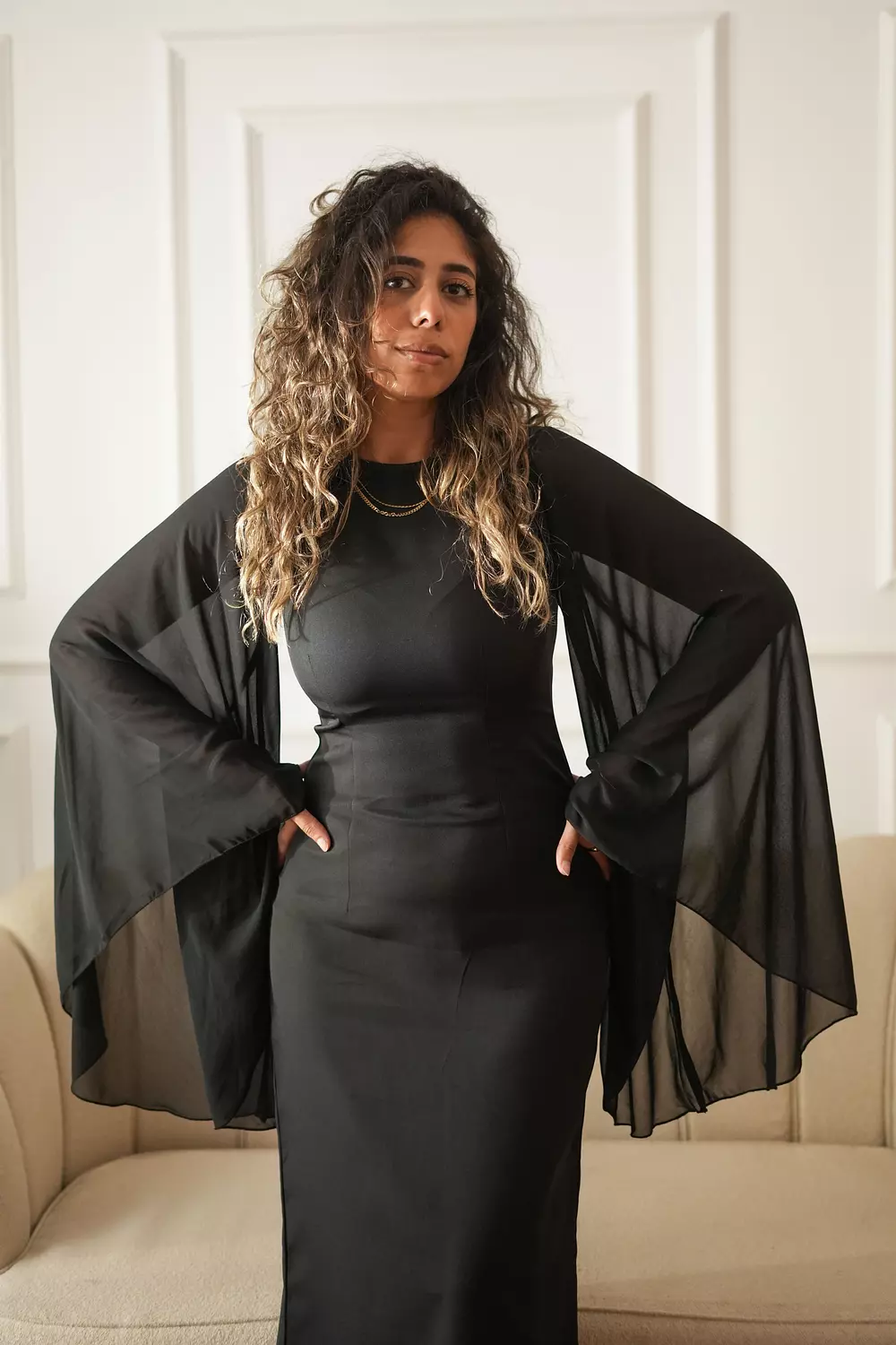 Black Butterfly Dress 3