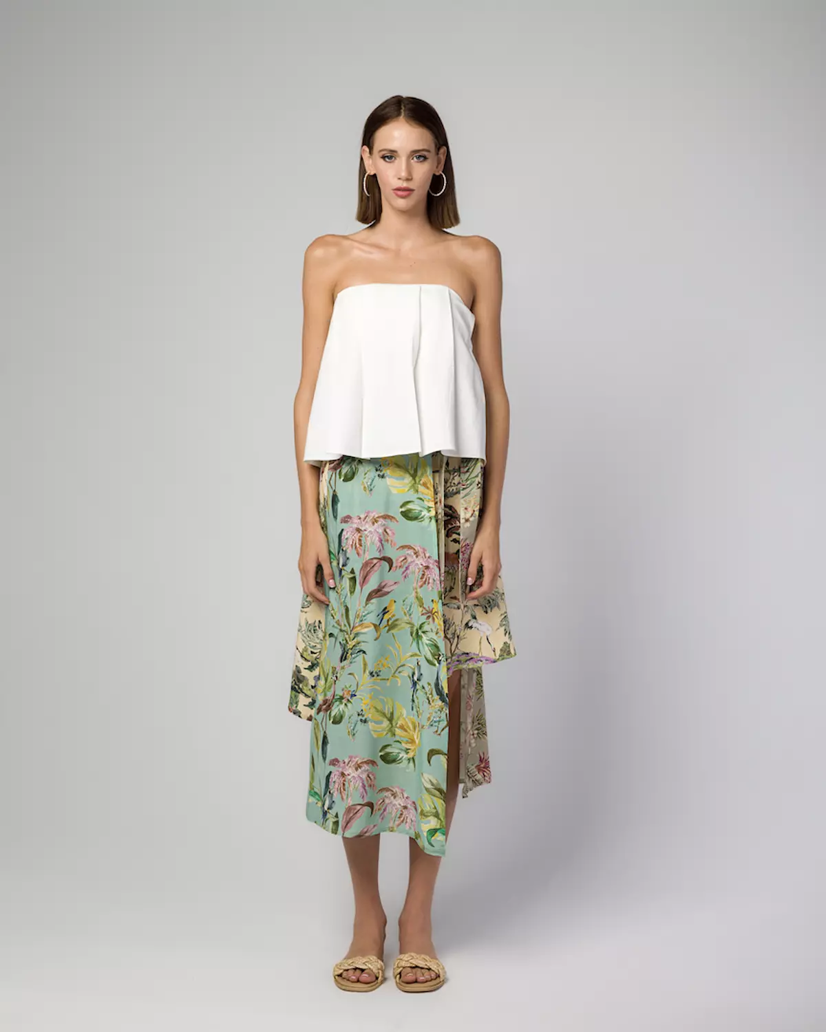 THE TROPICAL ASYMMETRIC SKIRT image