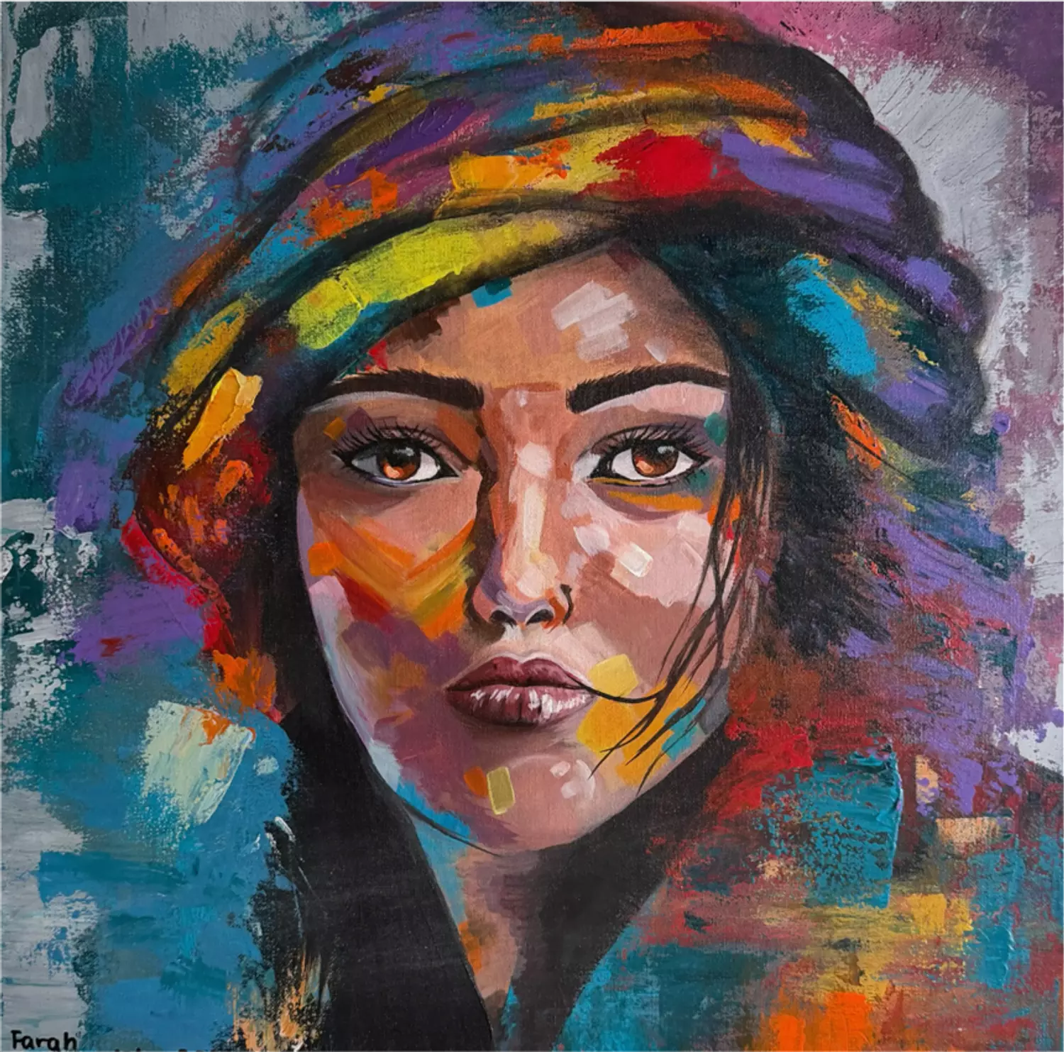 The arabian girl  image