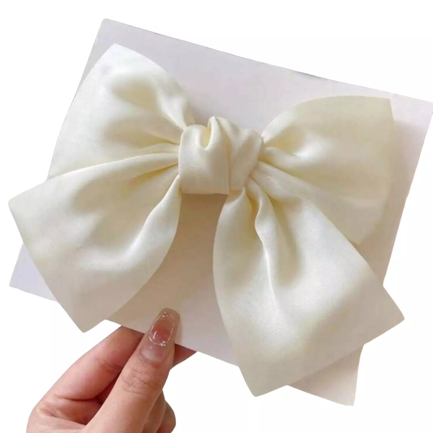 Satin Bow Tie 1 Pc Hair Clip 3