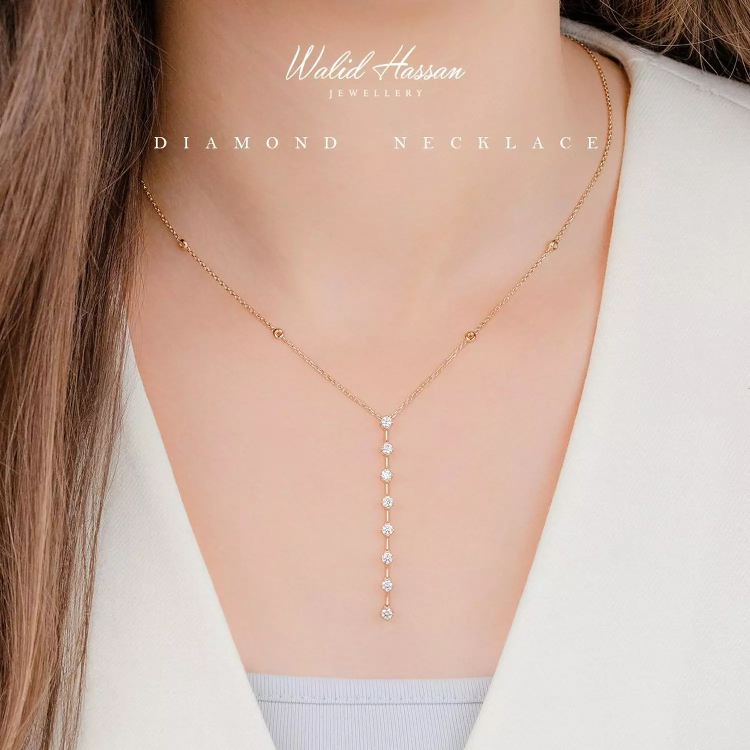 diamond necklace 1063