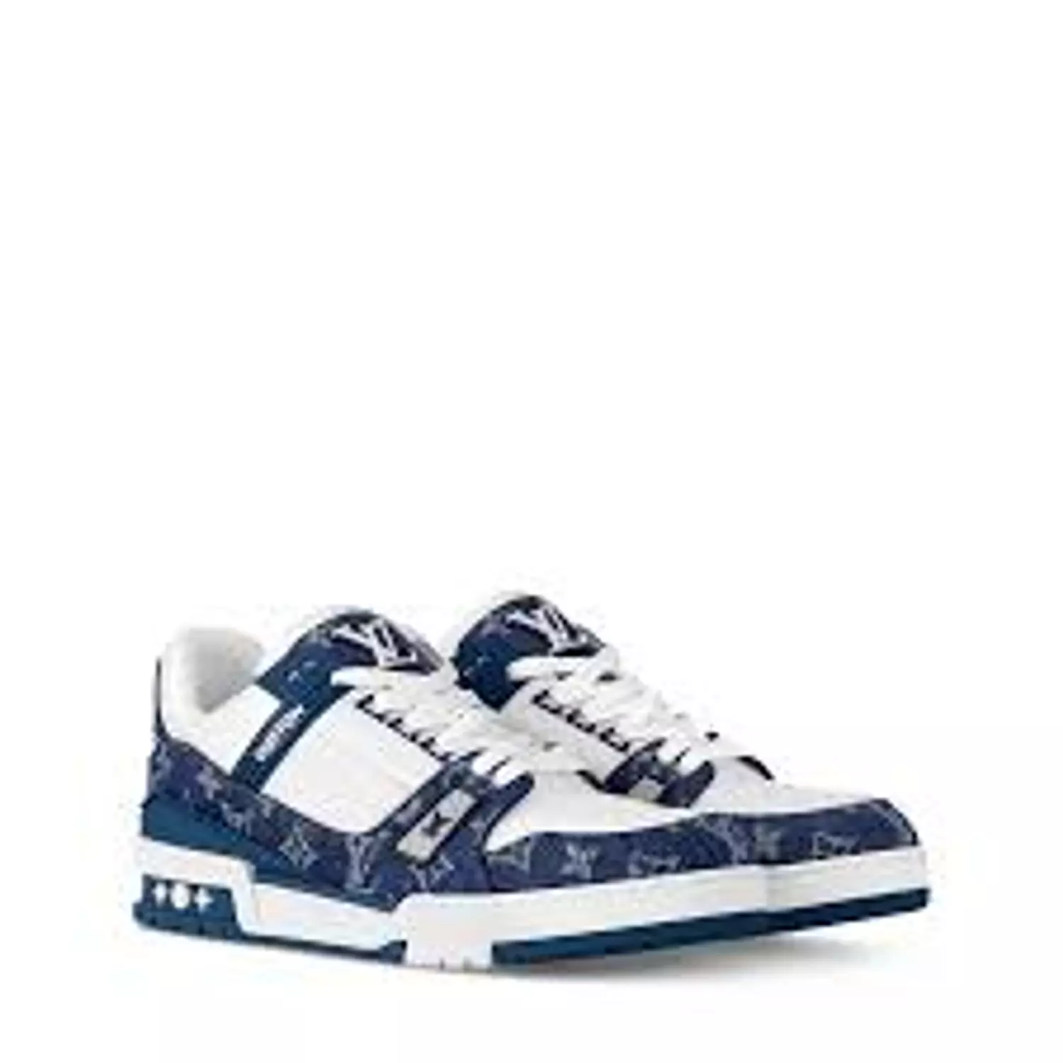  Louis Vuitton LV Trainer Monogram Denim image