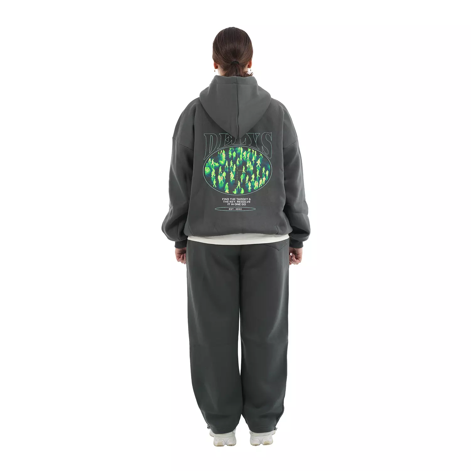 W4 Delys Neon Matrix hoodie image