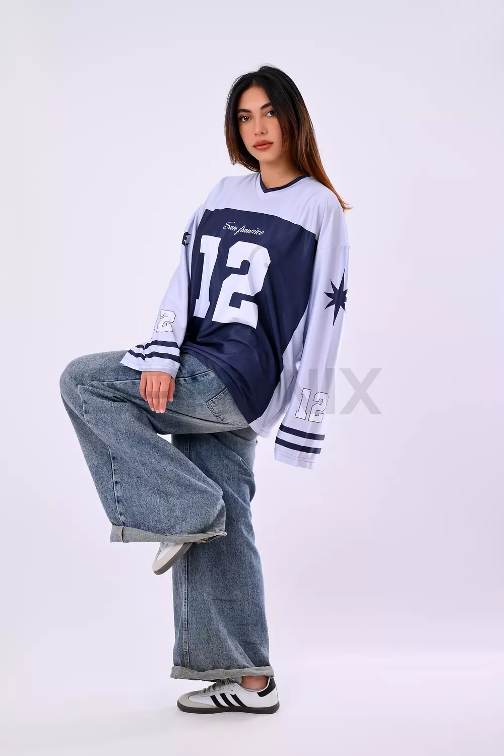 Jersey Oversized T-Shirt mix Color 4
