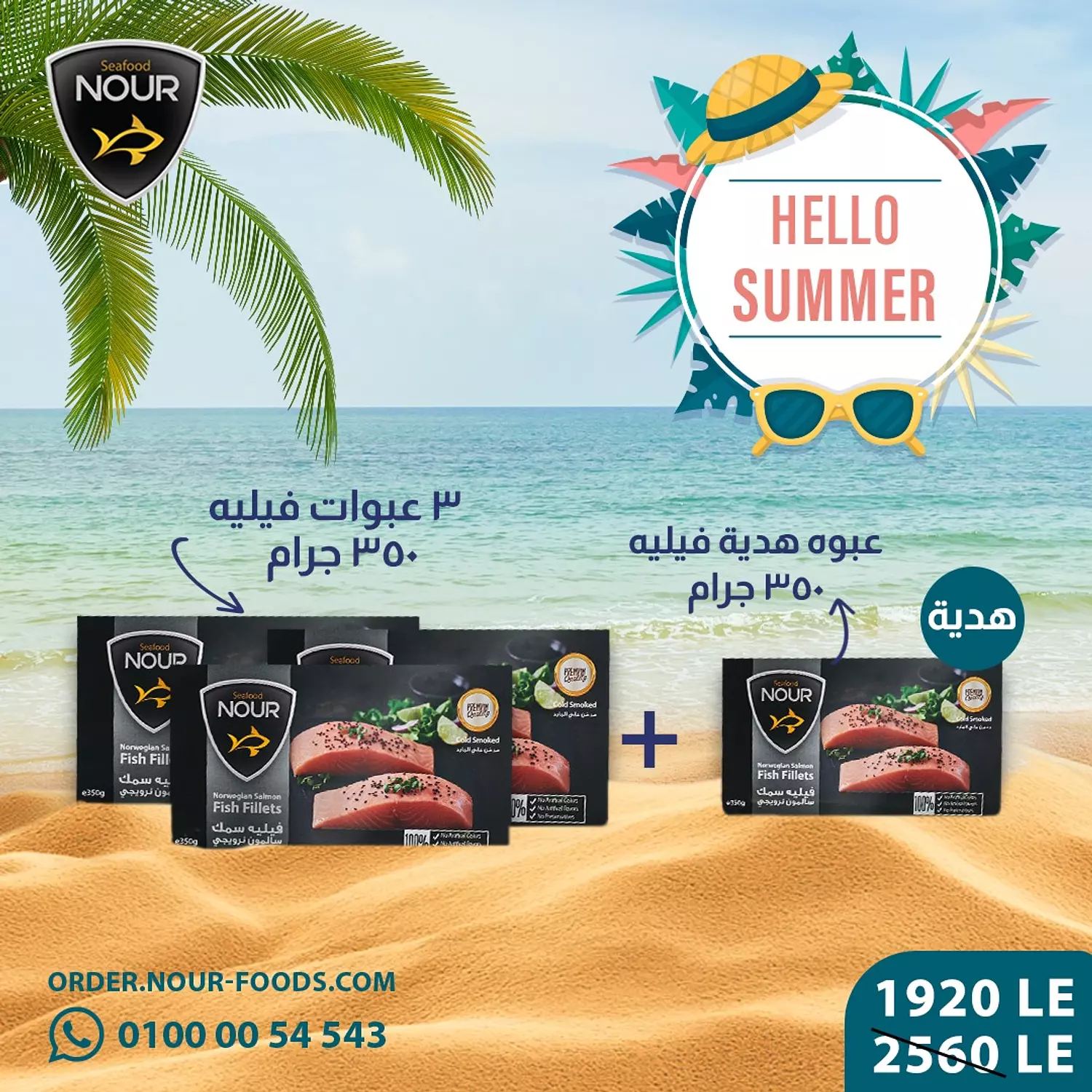 Norwegian Salmon Fish Fillet Offer image