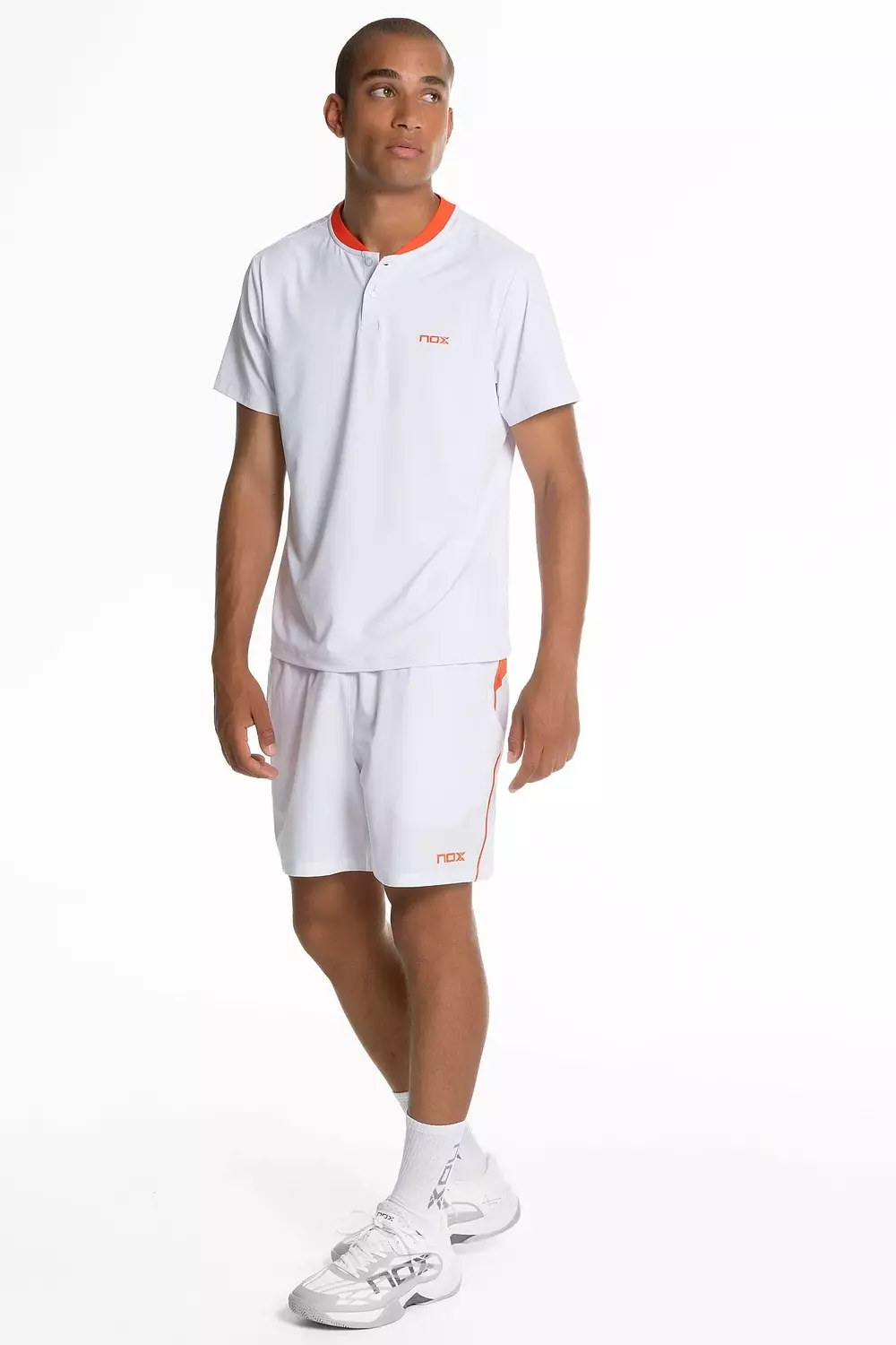 Nox Padel Shorts TEAM - White 3