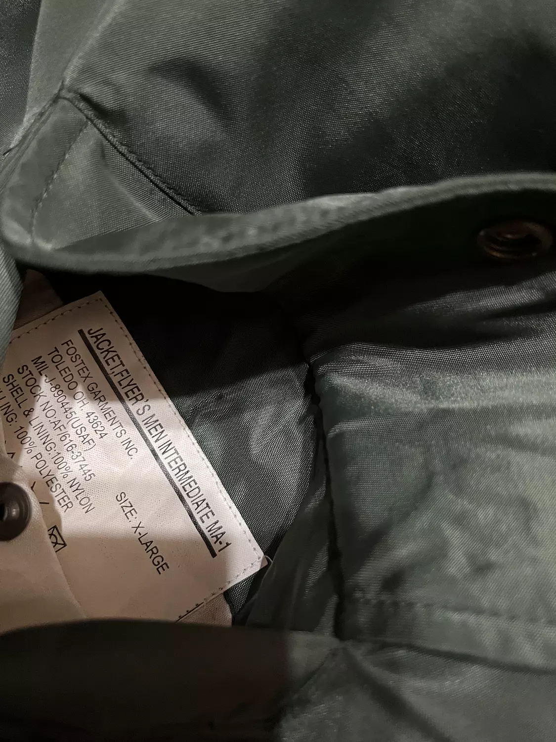 Vintage MA-1 Reversible Bomber Jacket 2