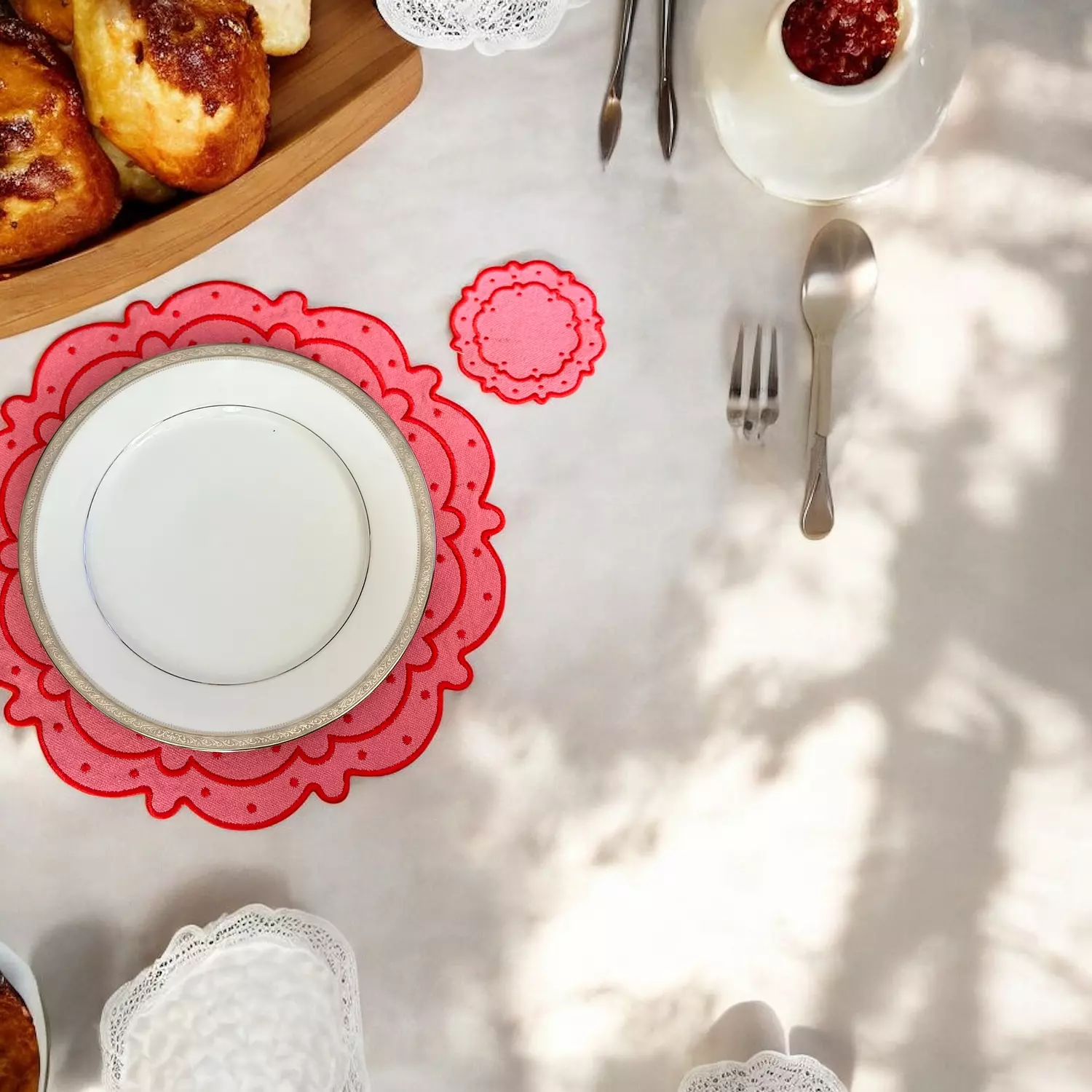Placemat Set of 6 " Pinky " 1