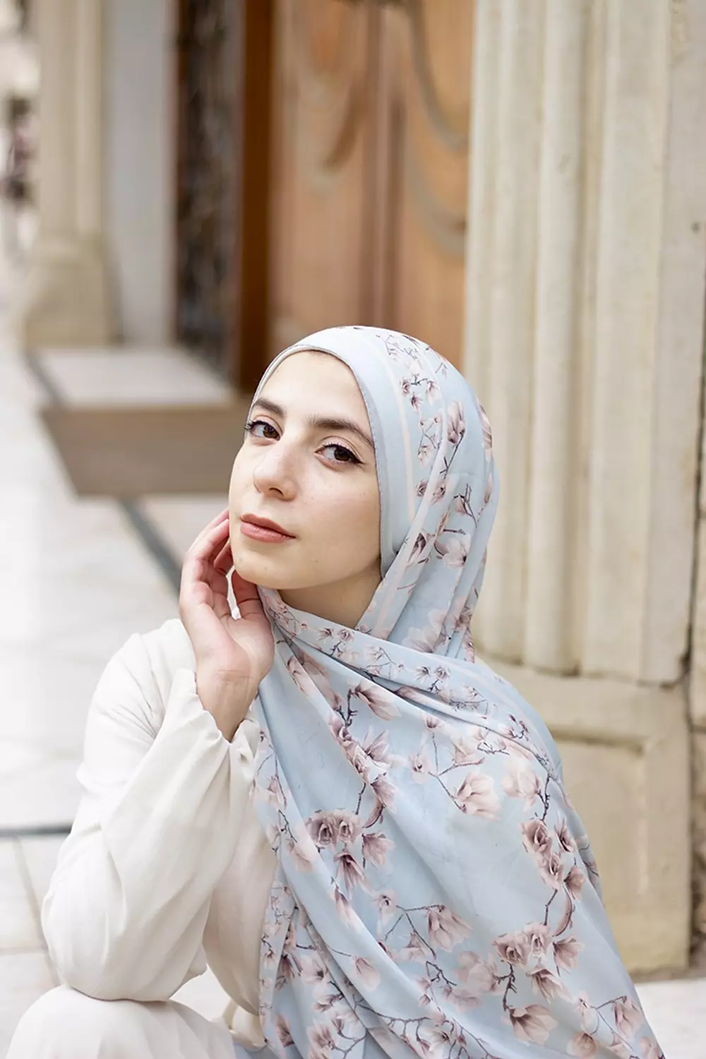 Serene in chiffon image