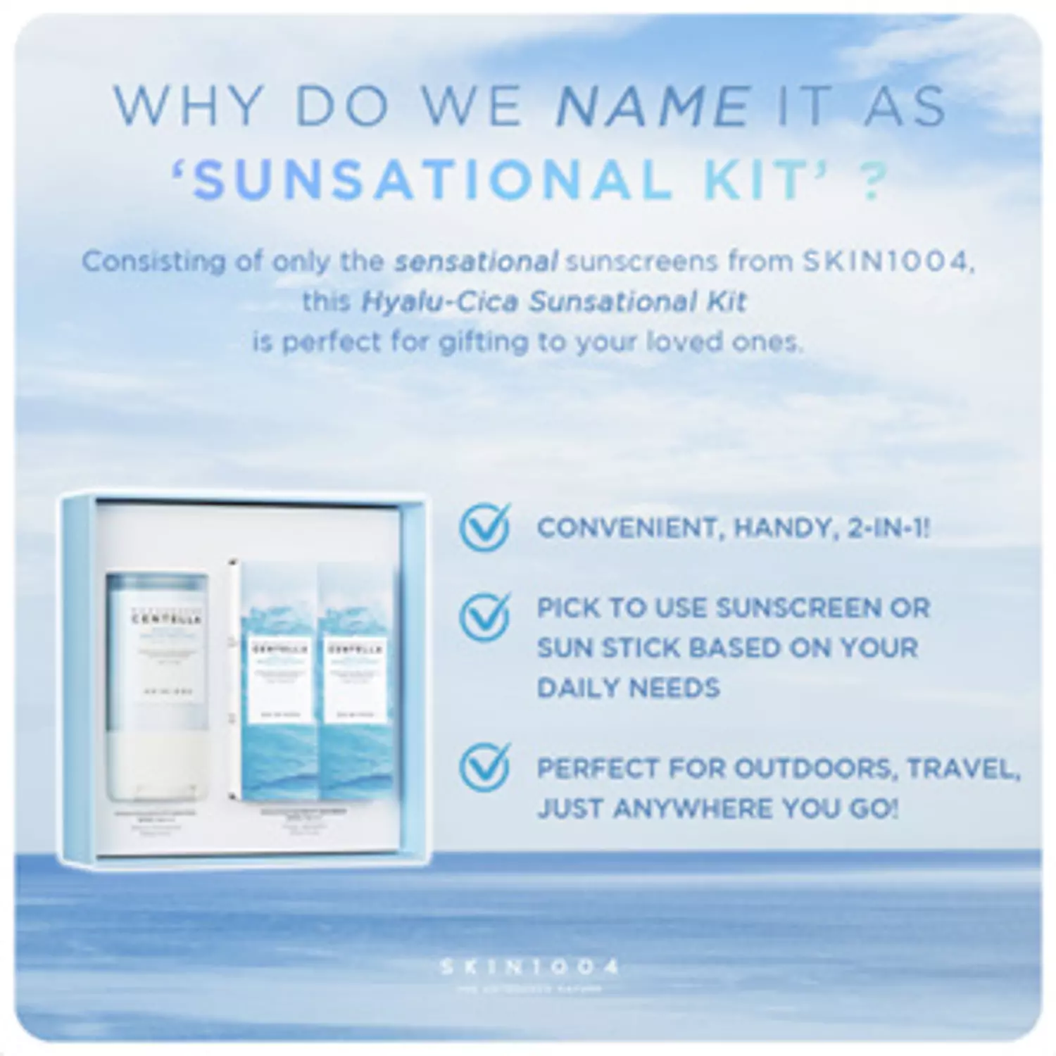 SKIN 1004 - Madagascar Centella Hyalu-Cica Sunsational Kit 1