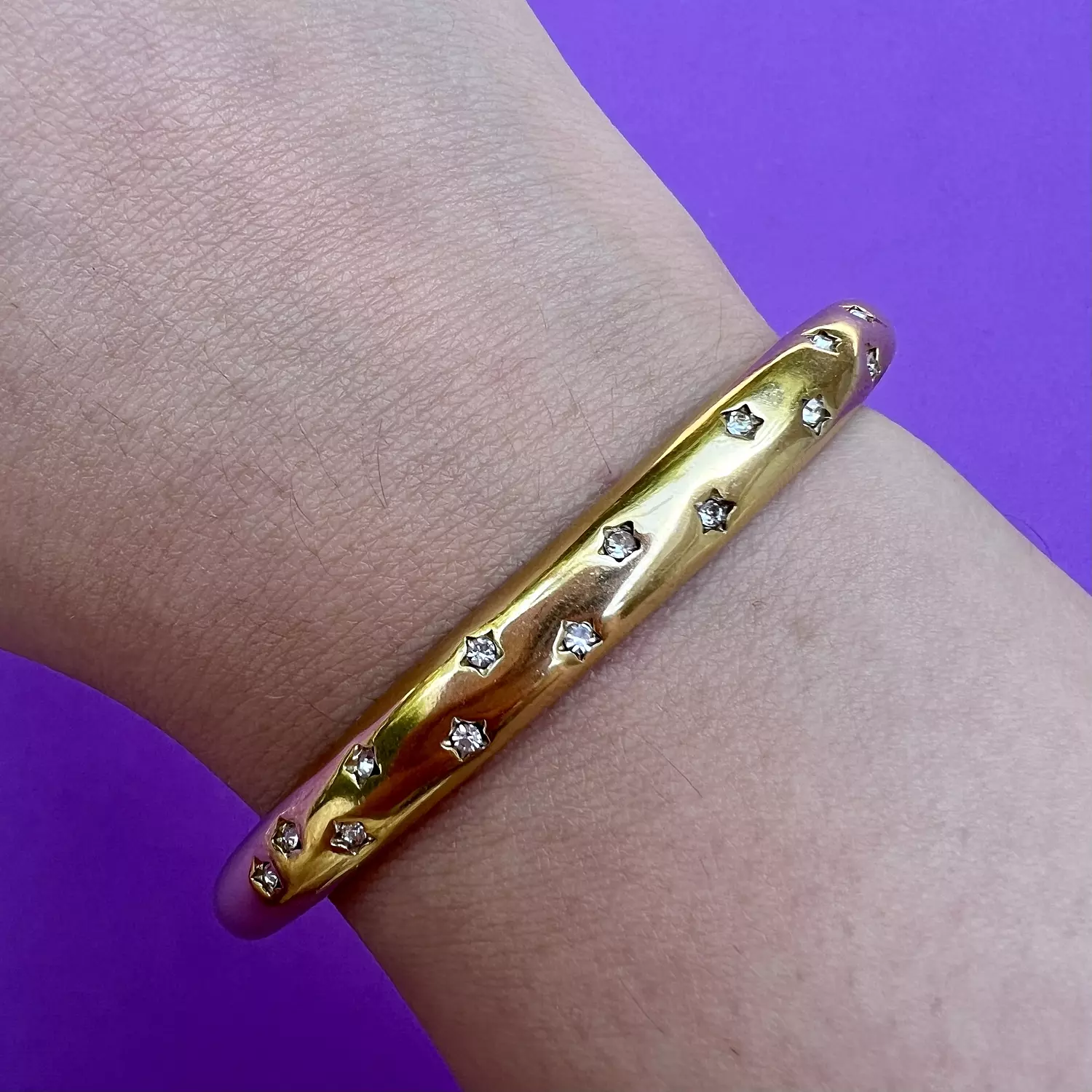 White star Studded bangle  3