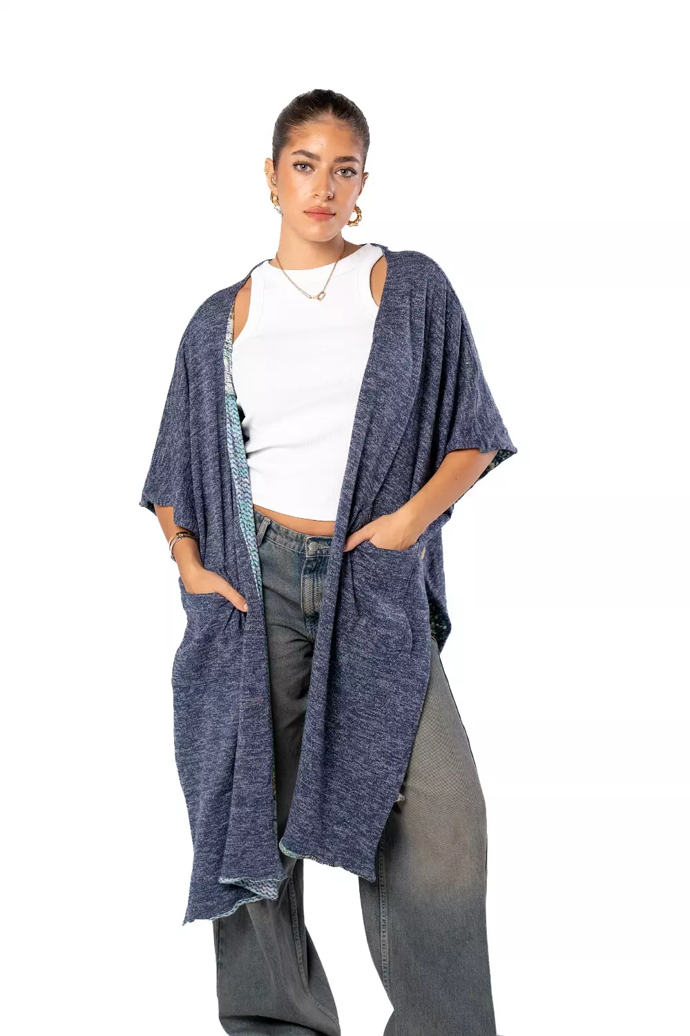 Haven Double Face Poncho 27