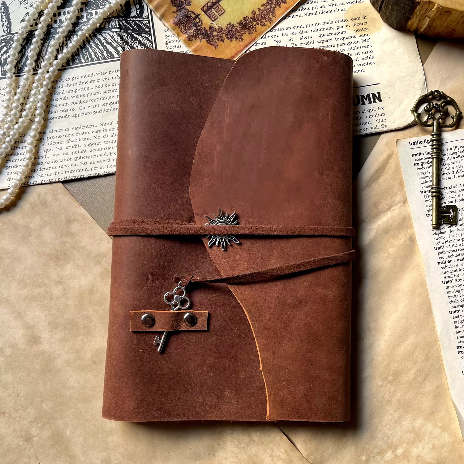 planner 12*20 silver key lock image