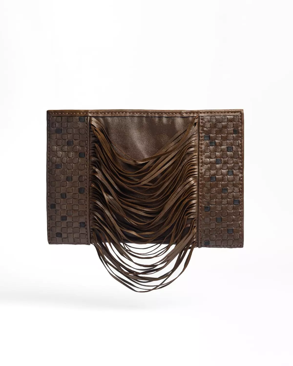 The Serena Woven Clutch image