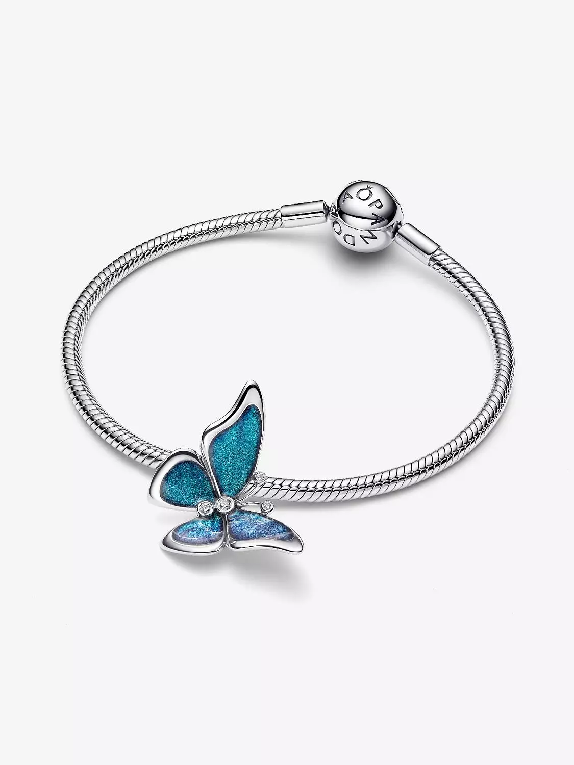 Oversized Butterfly Charm Sterling silver 2