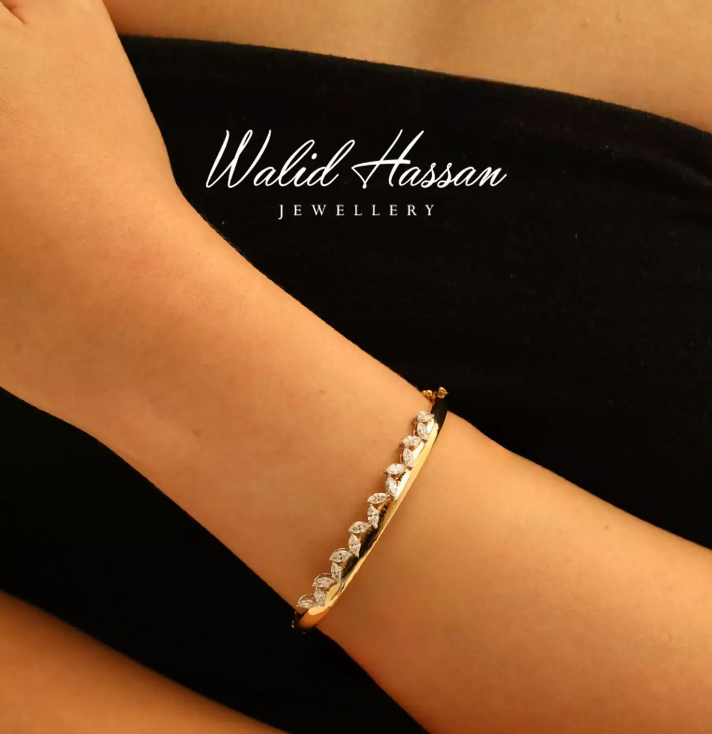 diamond bangle 1350 image