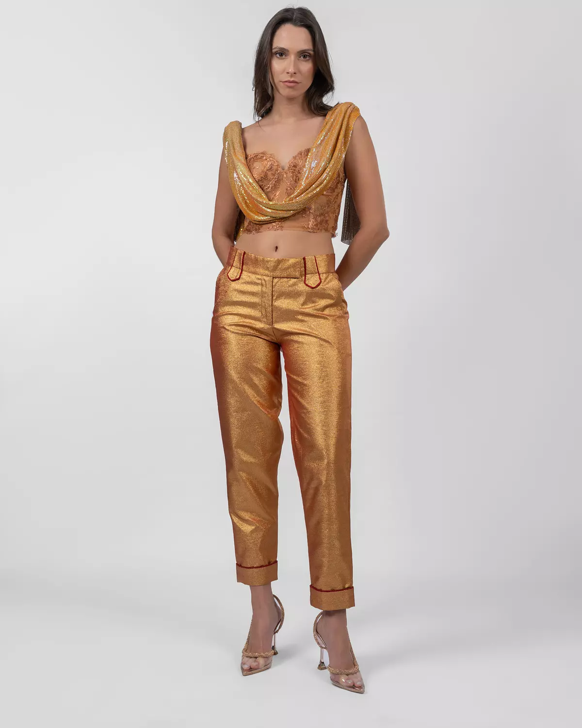 Rose Gold Trousers  5