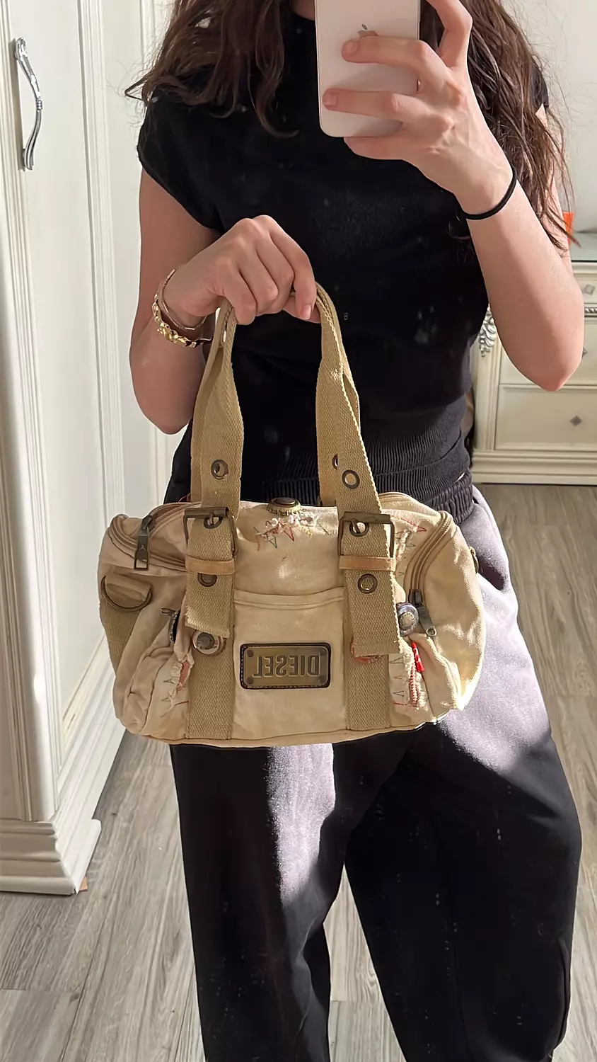 The perfect beige denim bag 2