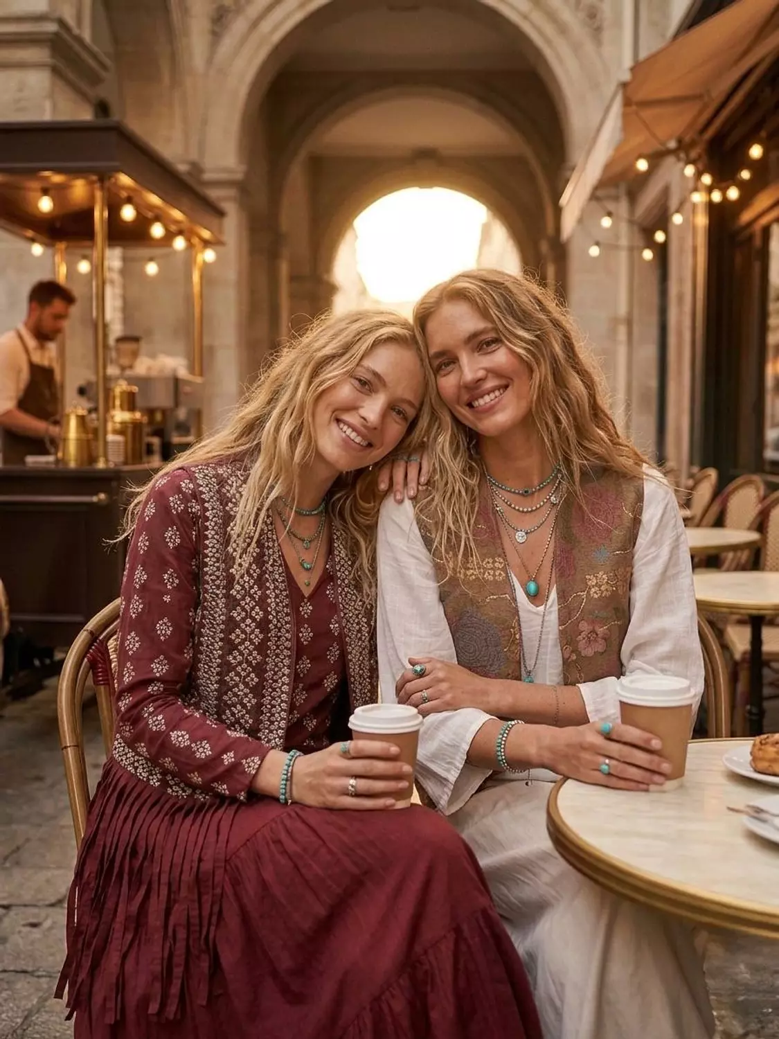 EMBROIDERY VEST hover image