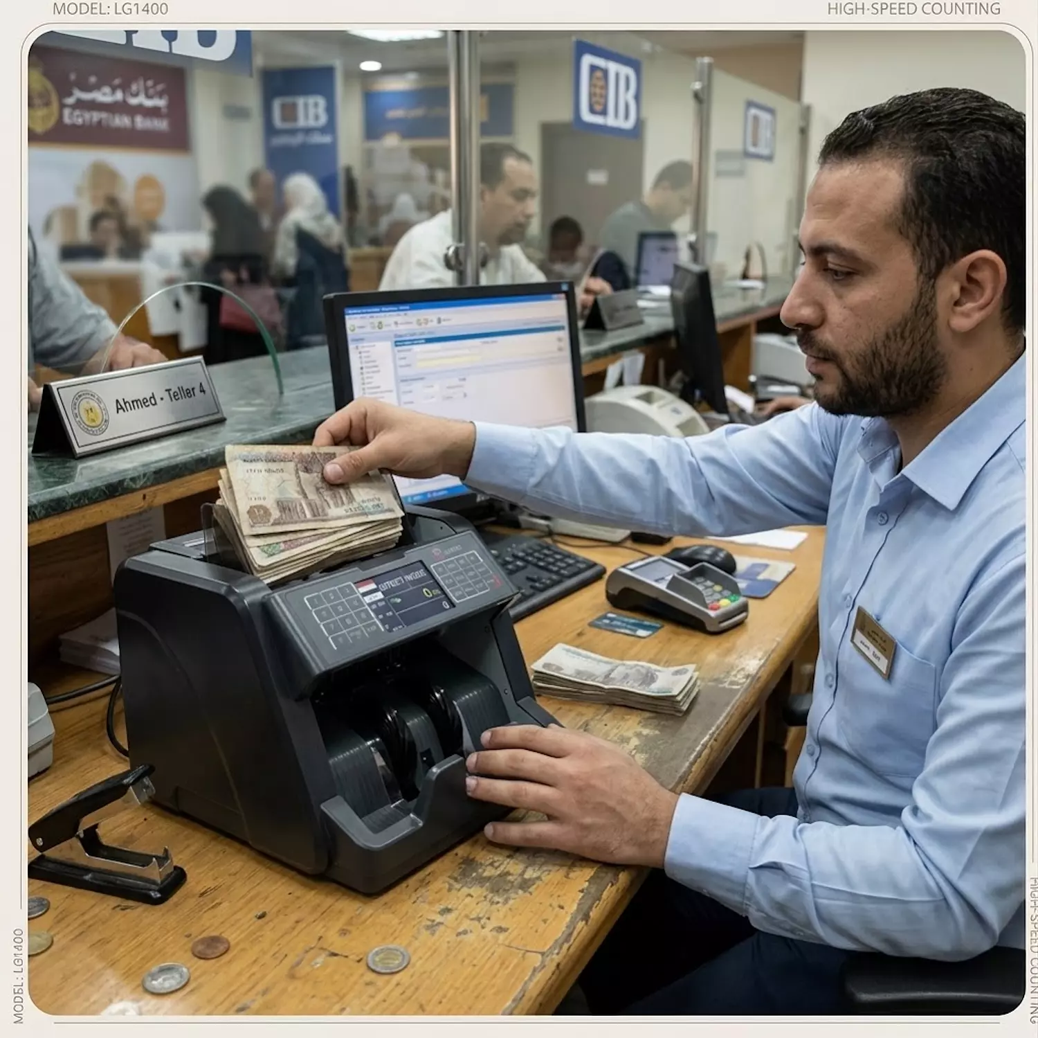 (LG) 1400 Money Counting Machine image