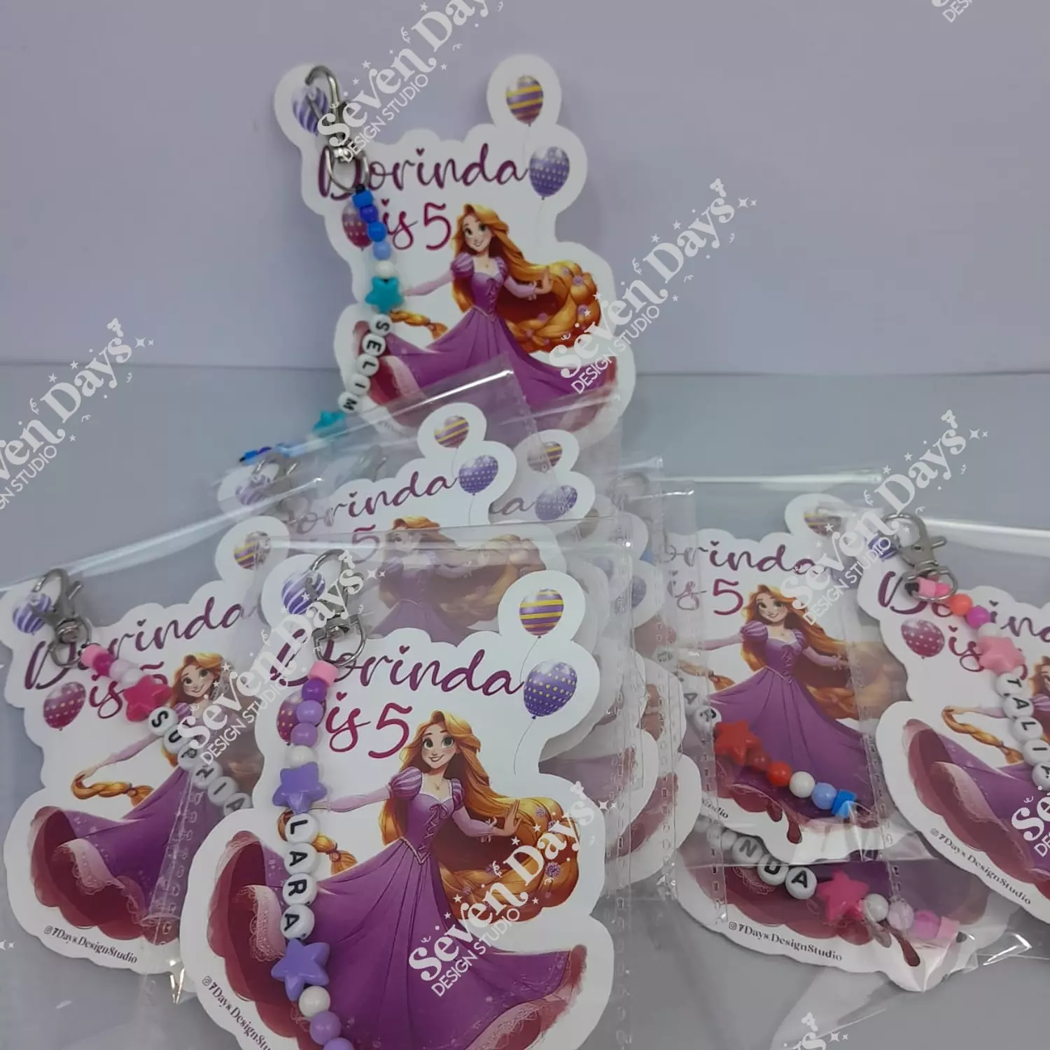 Princess Chain Card | Seven Days Design Studio