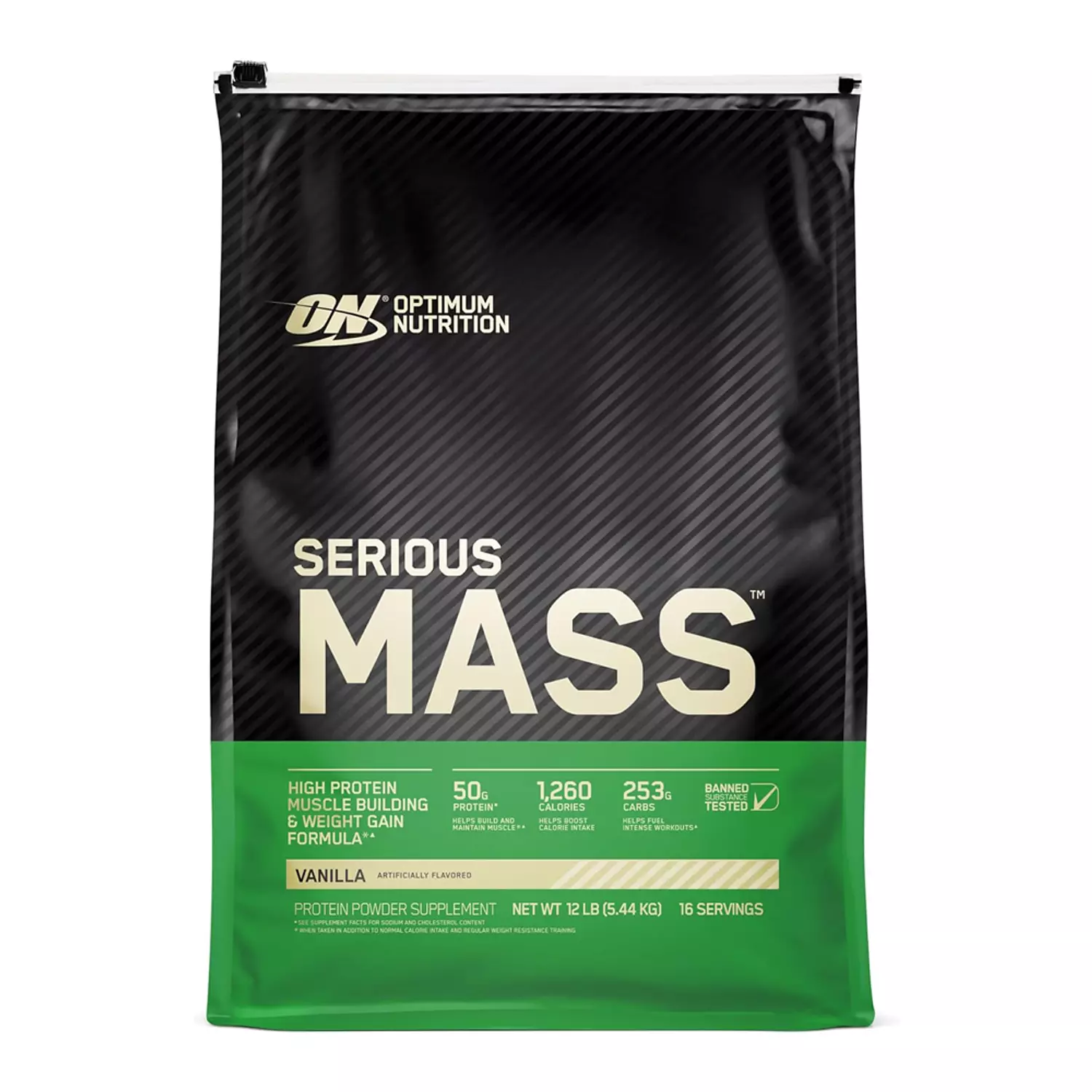 Optimum Nutrition, Serious Mass, 5.4KG, 16 Serving image