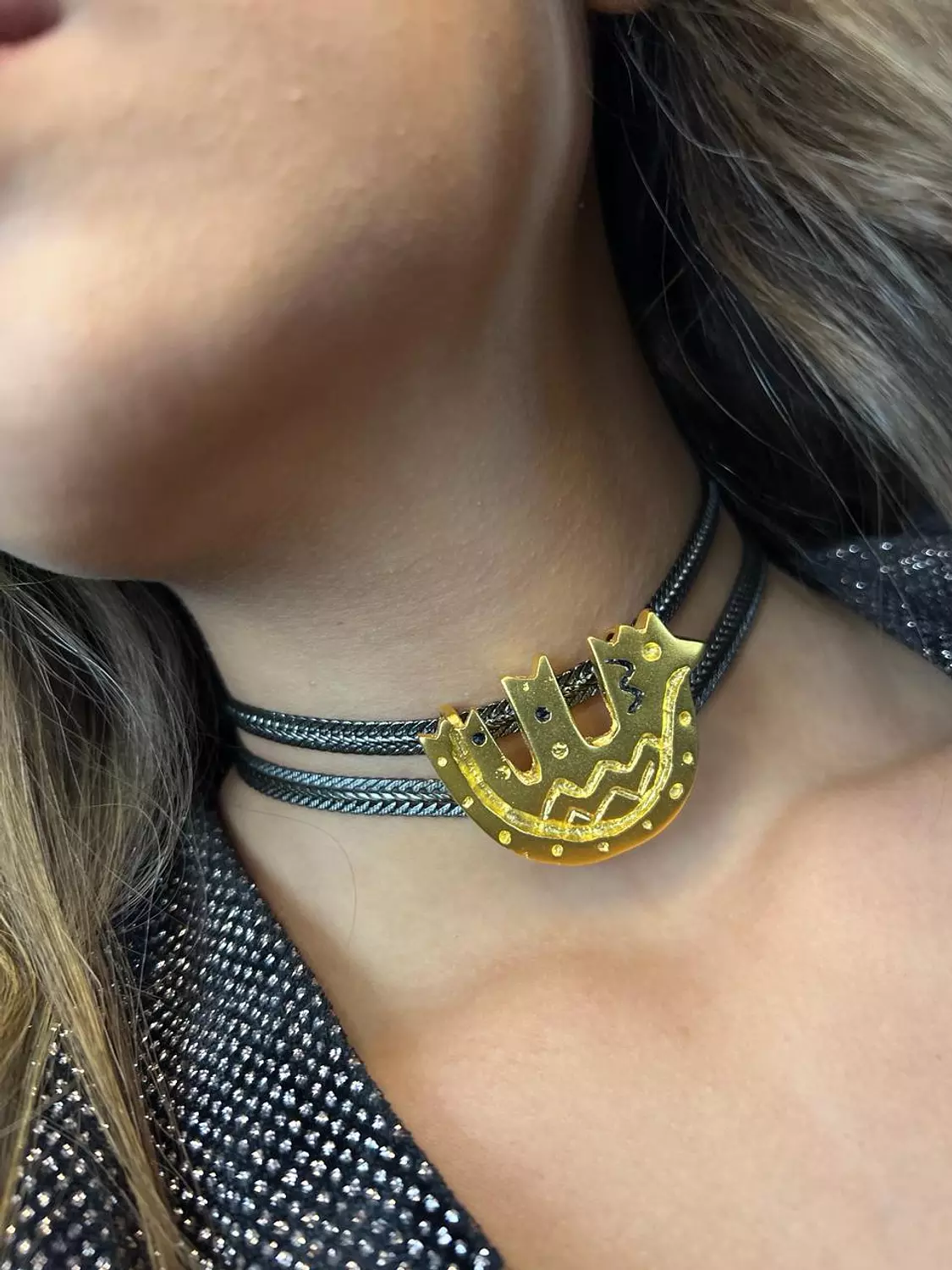 The Gold Chicken Choker  2