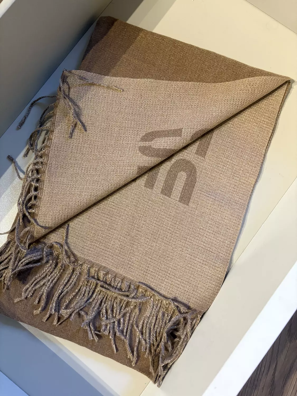 MIU MIU WOOL SHAWL 15