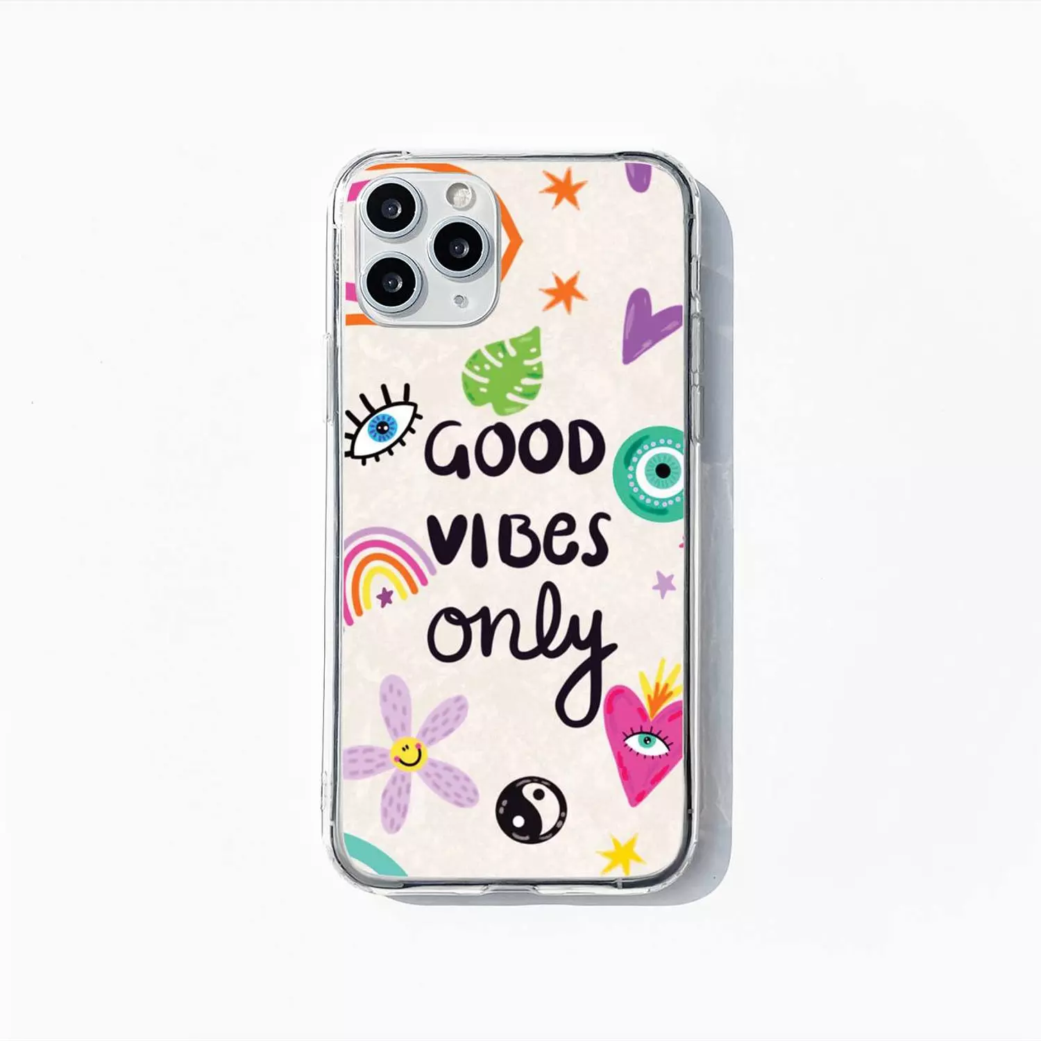 Good Vibes Only Evil Eye Mobile Case    image
