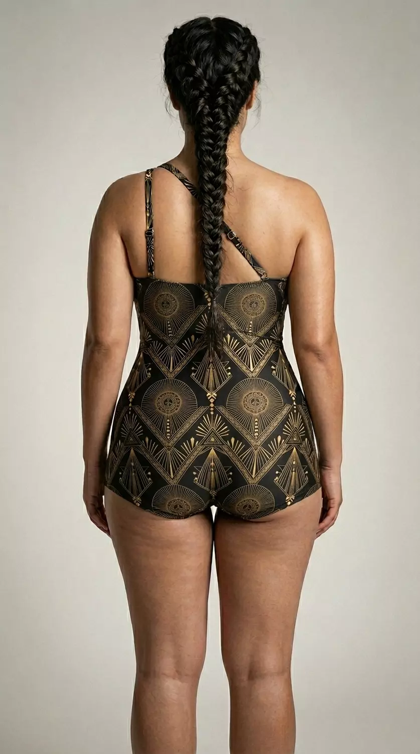 Infinity Keyhole One Shoulder 3