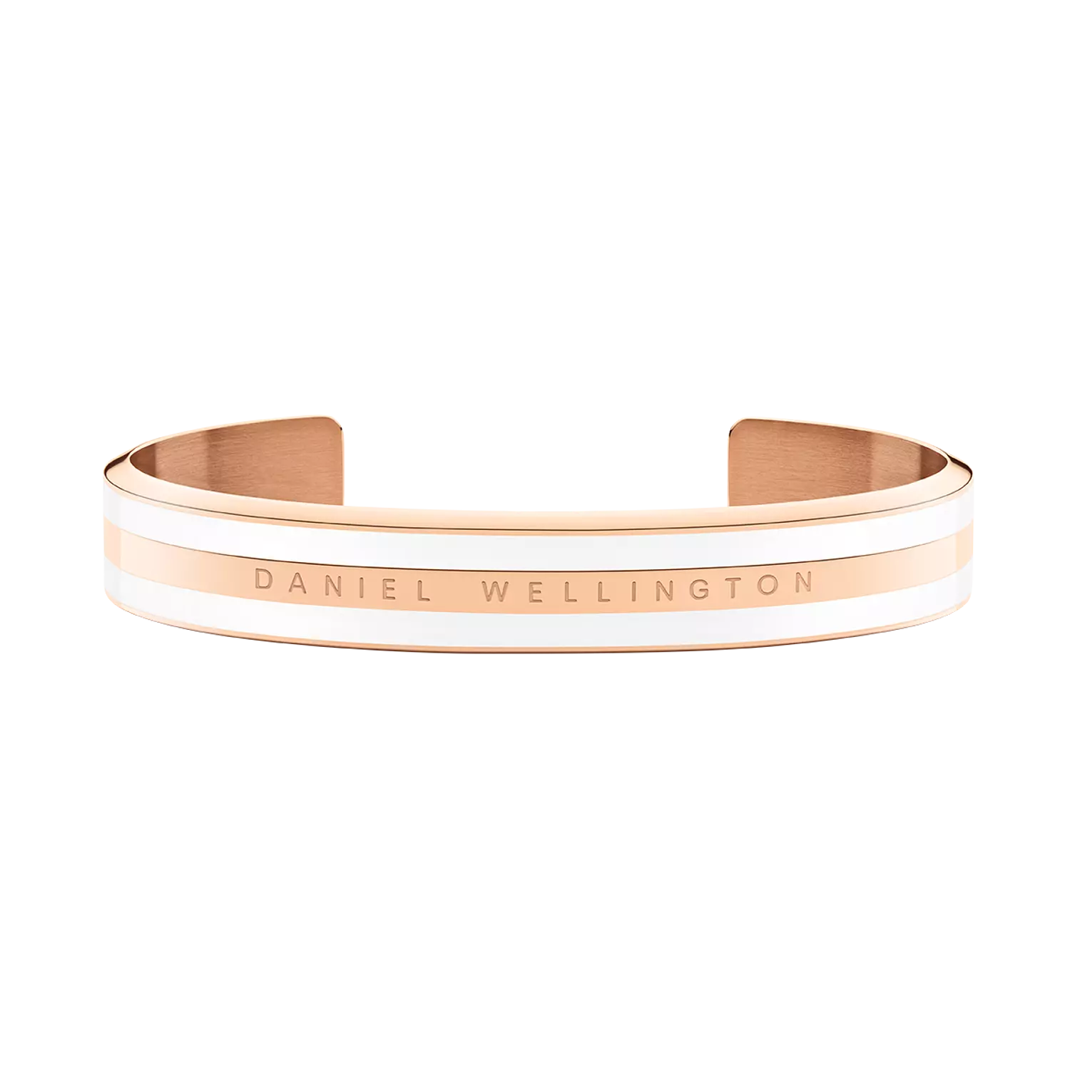 Classic_Bracelet_Rose Gold_Satin_White DW00400007 image