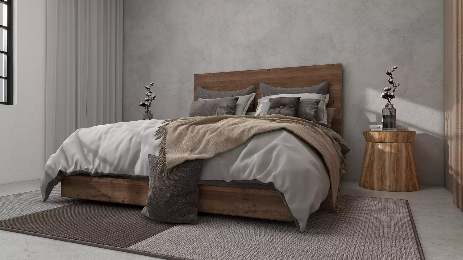 Marron Bed 2