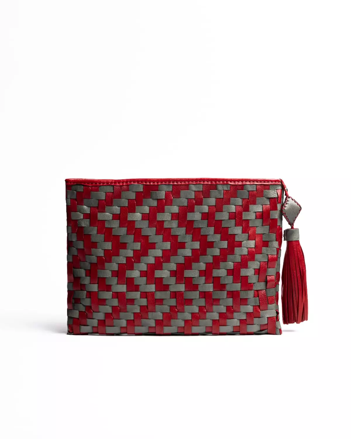 The Aztec Woven Clutch image