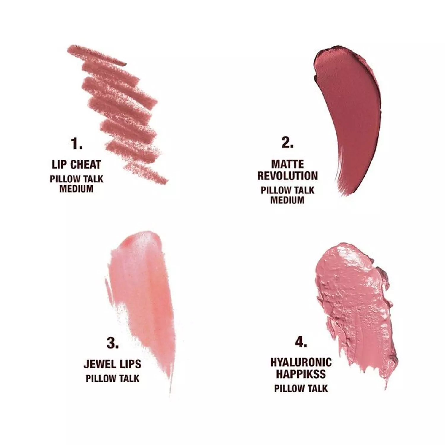 PILLOW TALK LIP KIT MAKEUP KIT 4