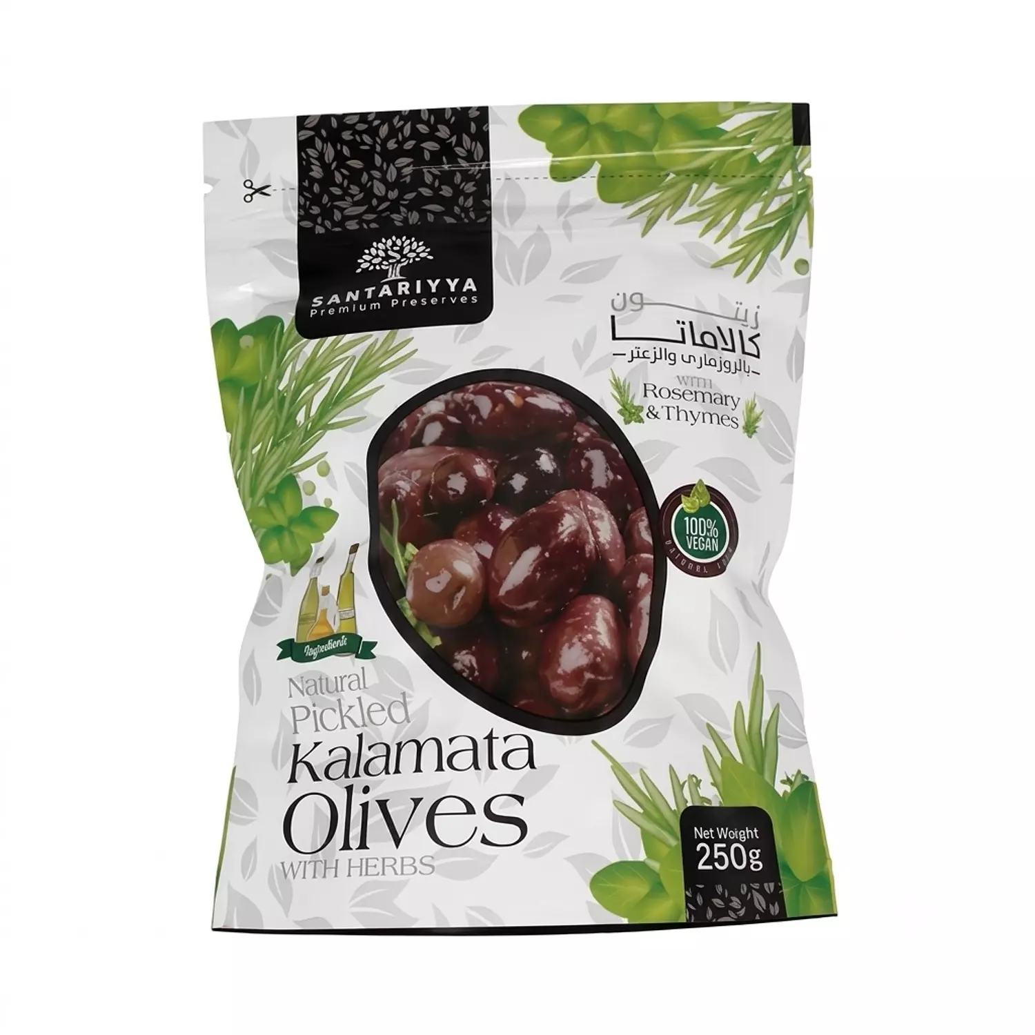 Kalamata with Herbs pouch 250g image