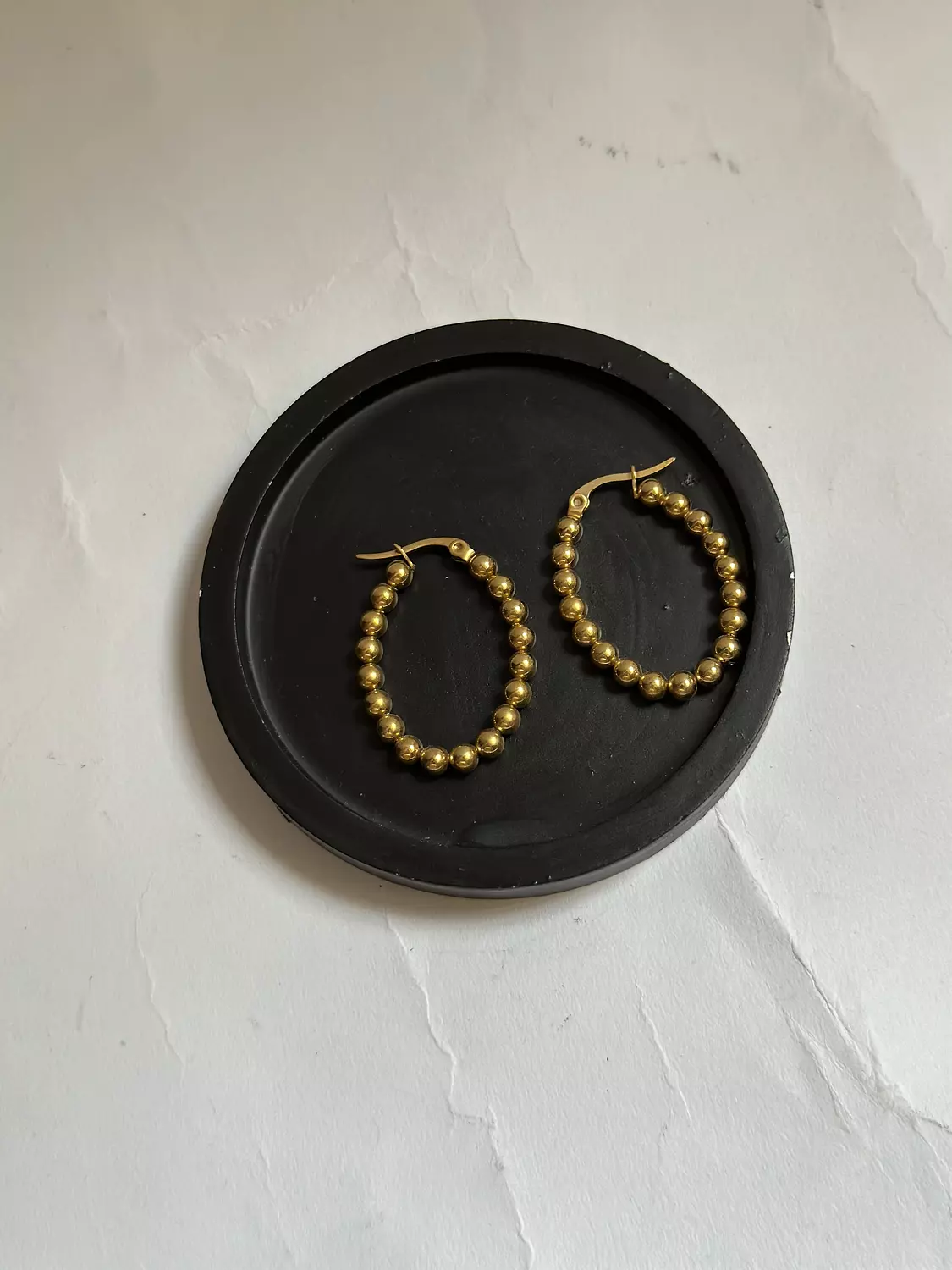 Oval Beads Hoop image