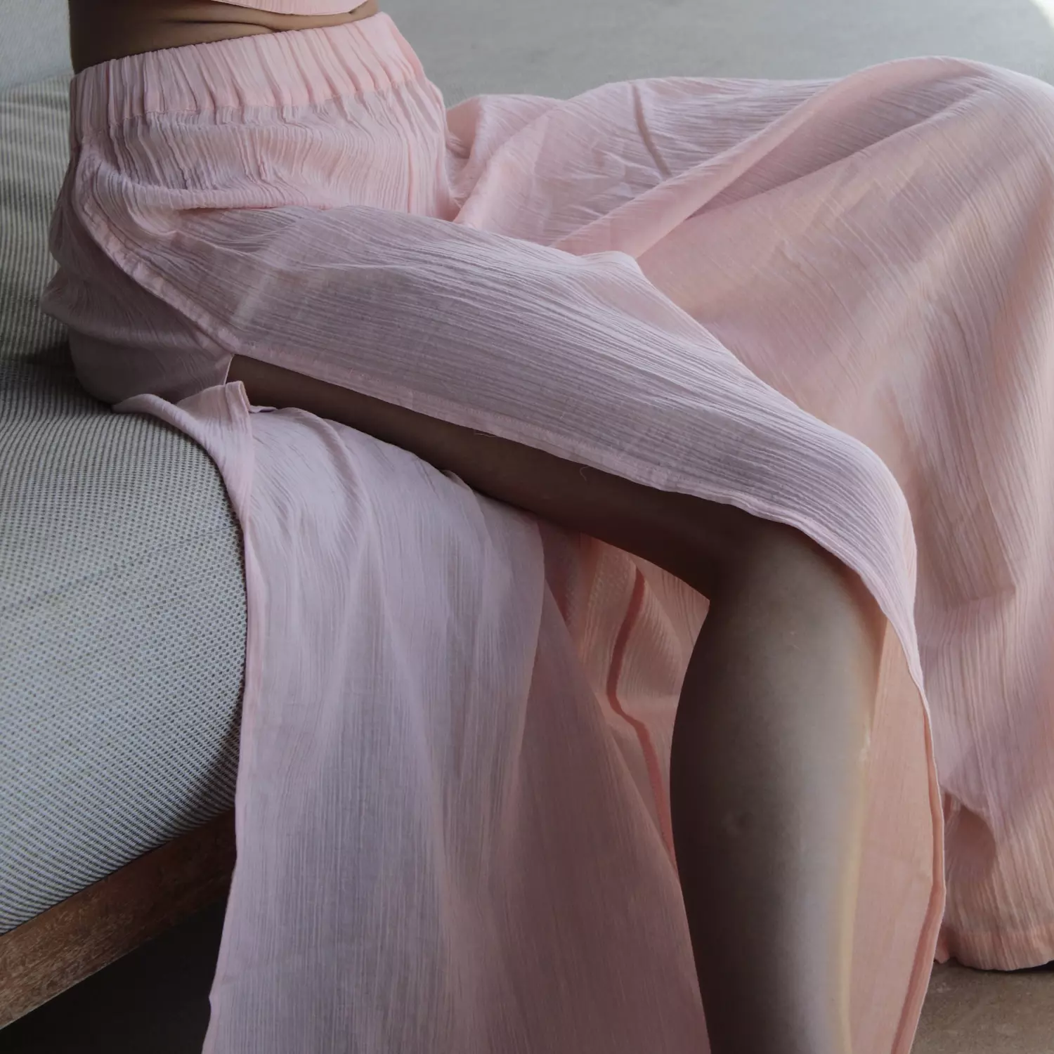 The slit pants hover image