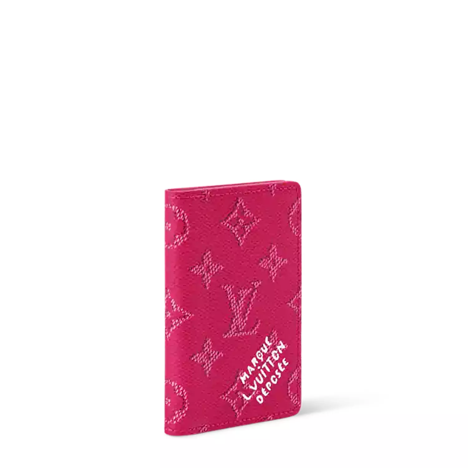Louis Vuitton Monogram Heritage Pocket Organizer Pink Card Holder hover image