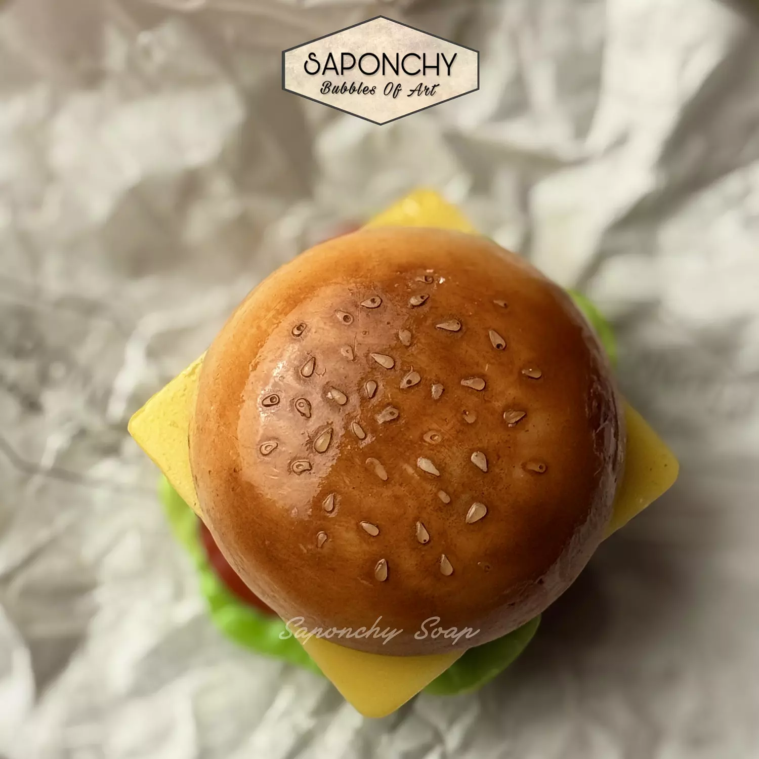 CHEESE BURGER SOAP 4