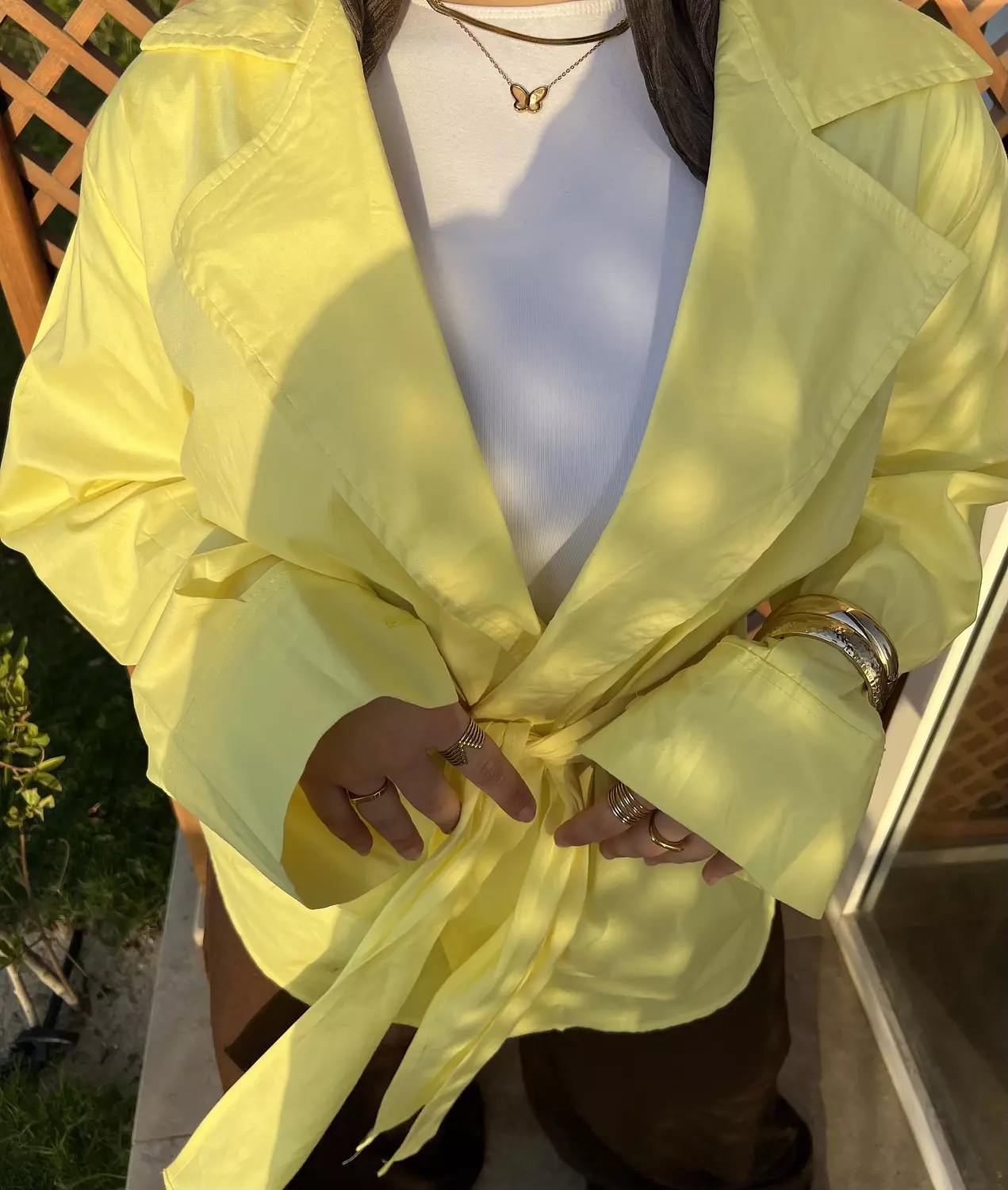 Wrap causal shirt 7
