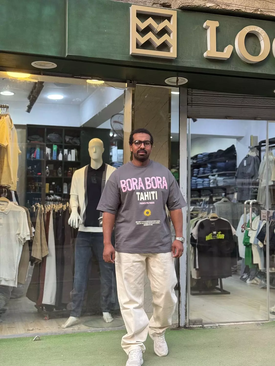   TEXT WASHED T-shirt hover image
