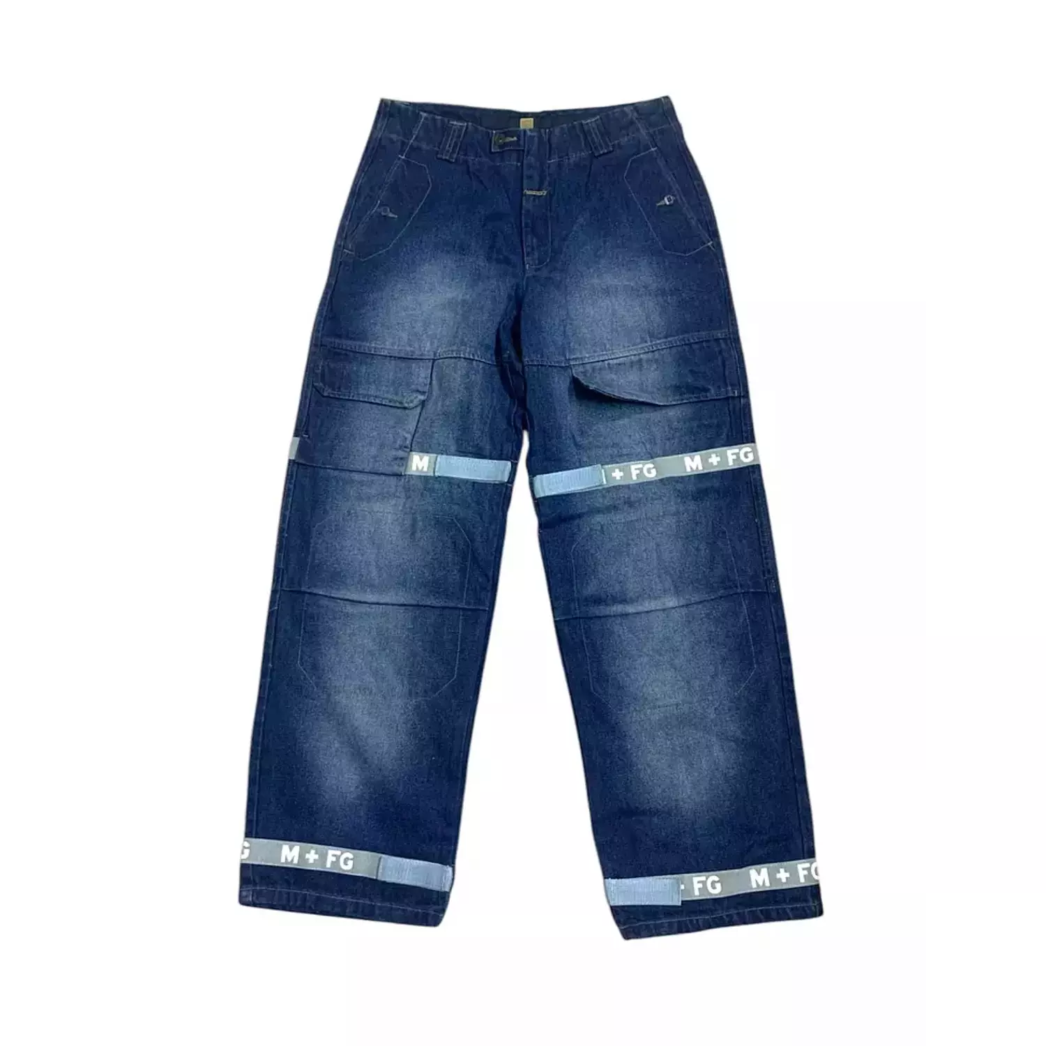 Vntg MFG Baggy Jeans image