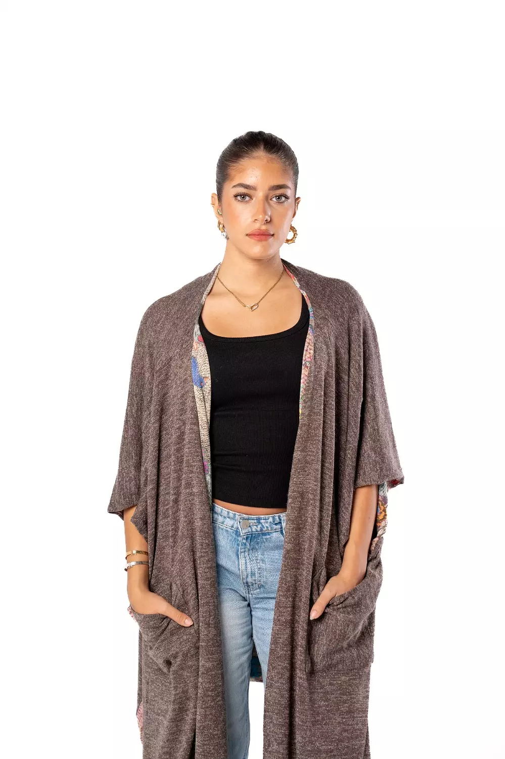 Haven Double Face Poncho 19