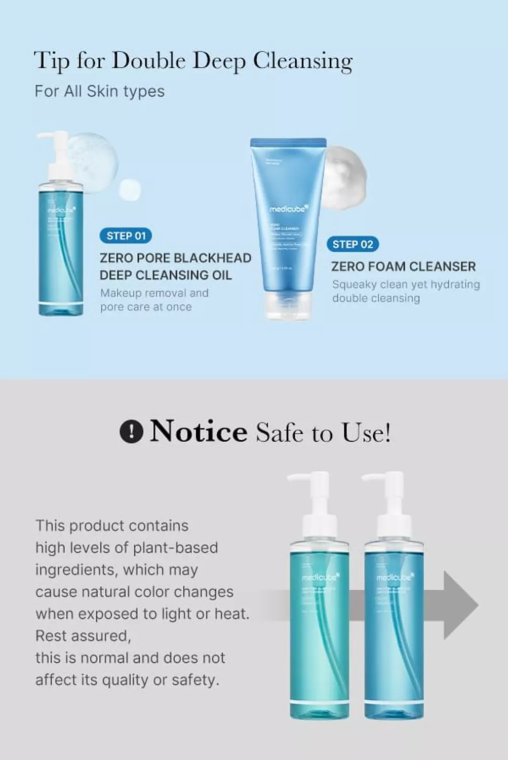 Medicube - Zero Pore Blackhead Deep Cleansing Oil 4