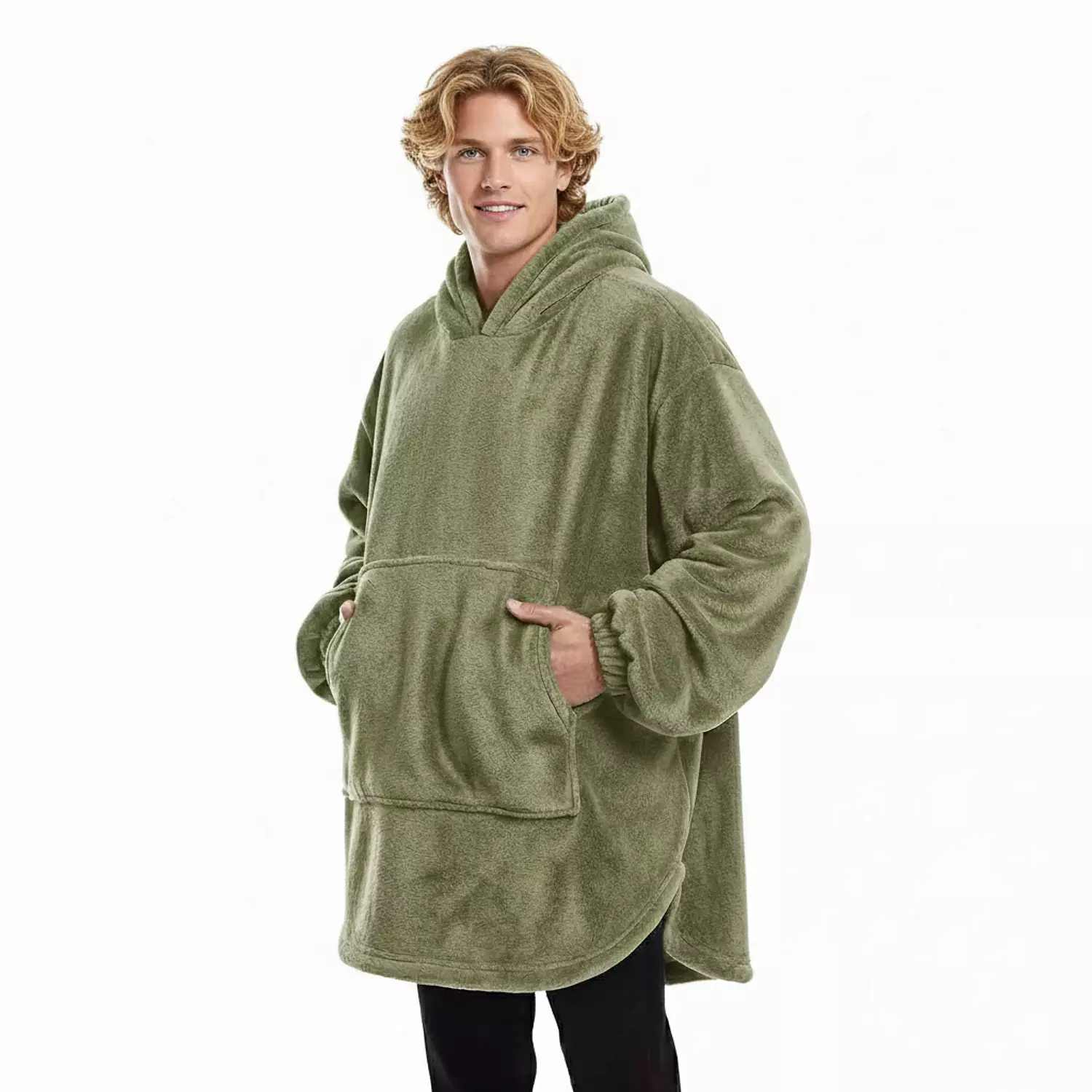 Man Huggiez - 2620 - Olive Green hover image