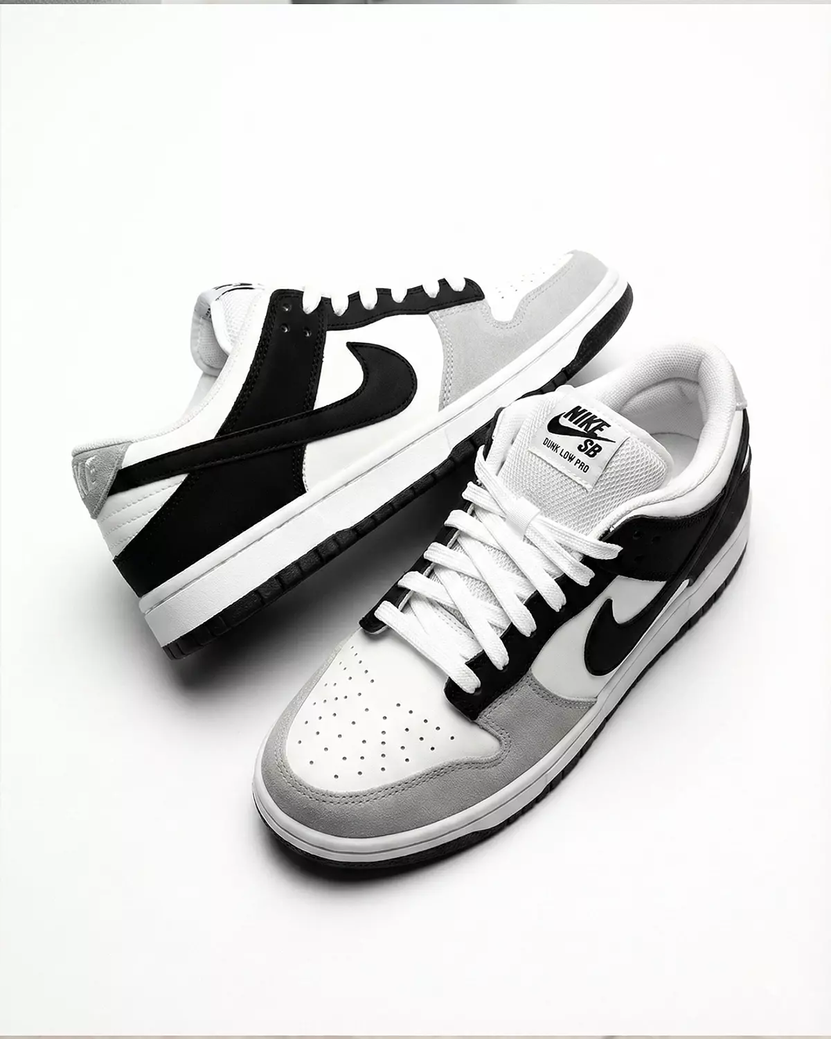Nike SB Dunk Low Black White Grey 1