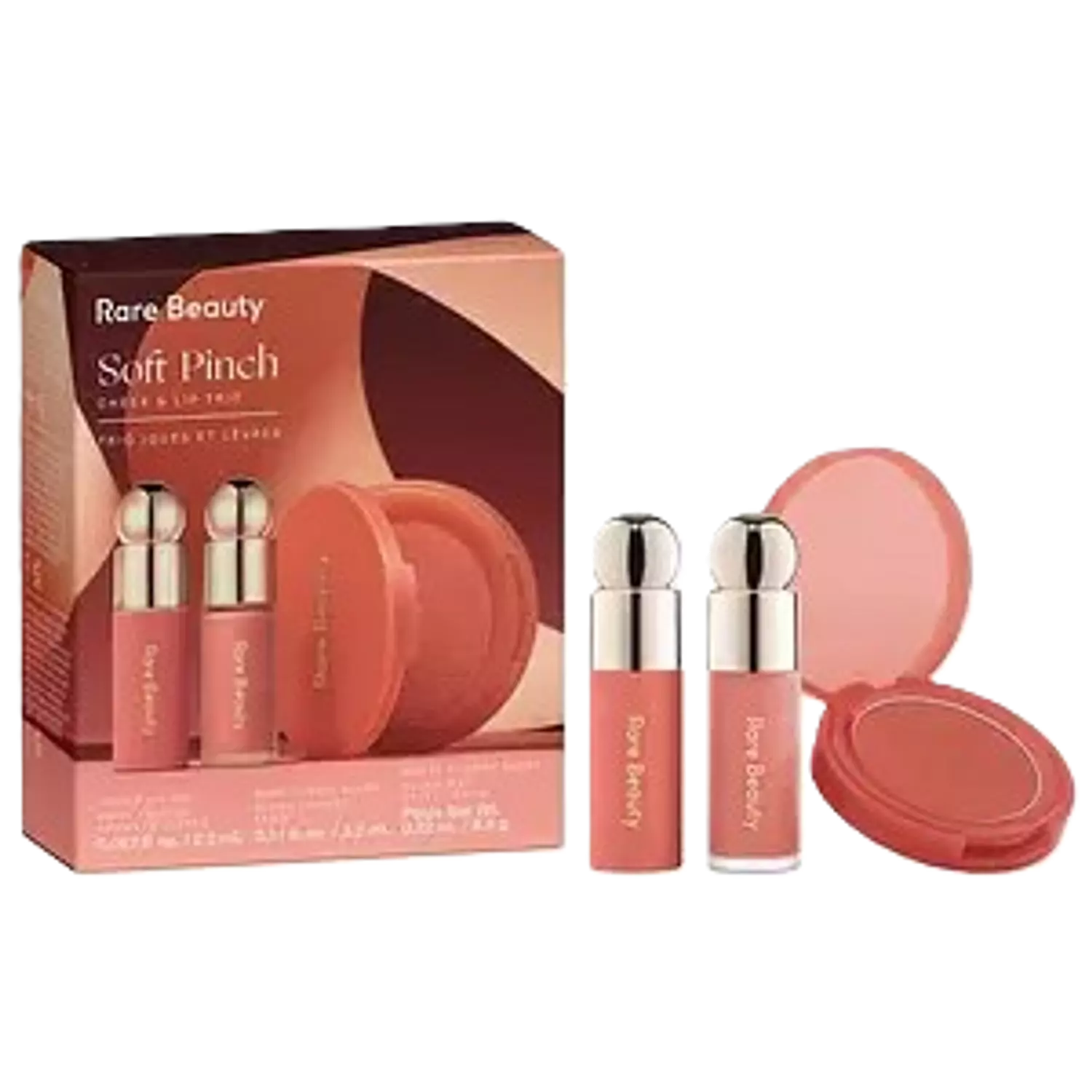 Rare Beauty by Selena Gomez  Soft Pinch Cheek & Lip Trio Makeup Gift Set image