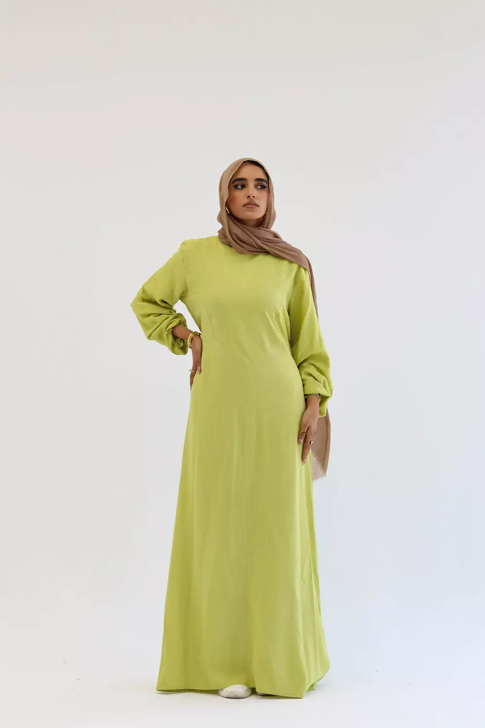 Kiwi Pure Linen Dress  3